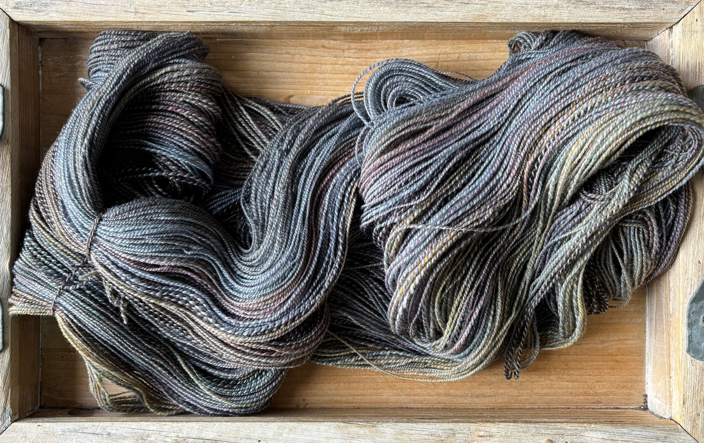 Hand Spun Yarn - 100% Untreated Merino Wool