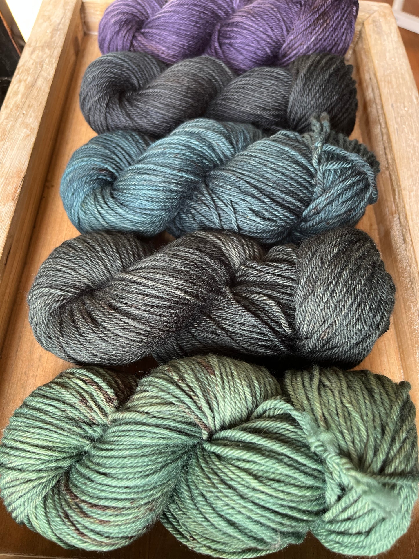 5 Skein Yarn Fade on Classic Worsted Base
