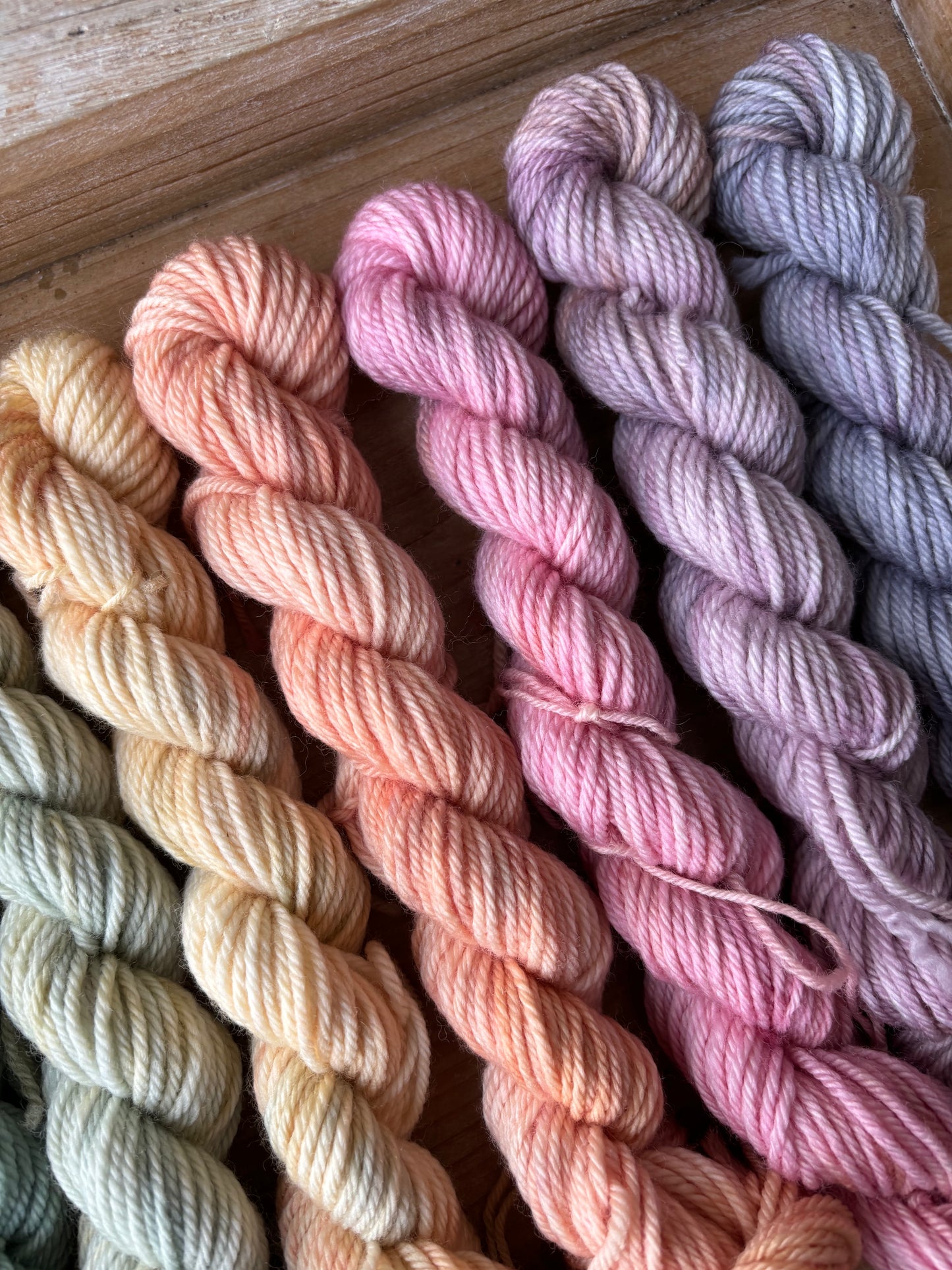 10 Skein Mini Yarn Fade - Hidden DK Base
