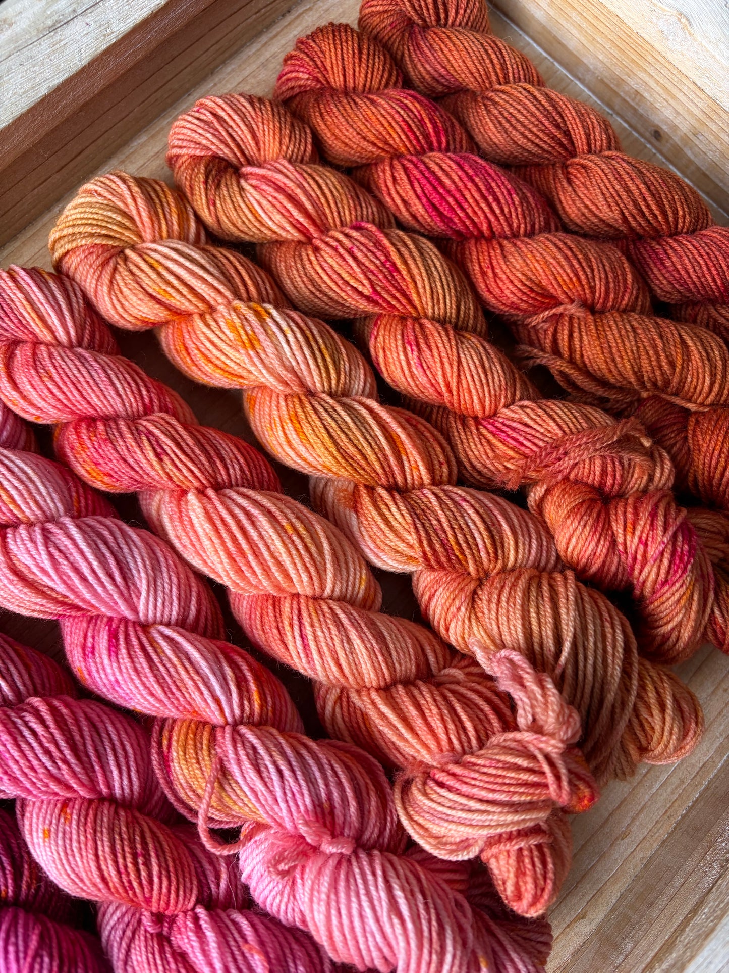 10 Skein Mini Yarn Fade - Squishy Sock Base