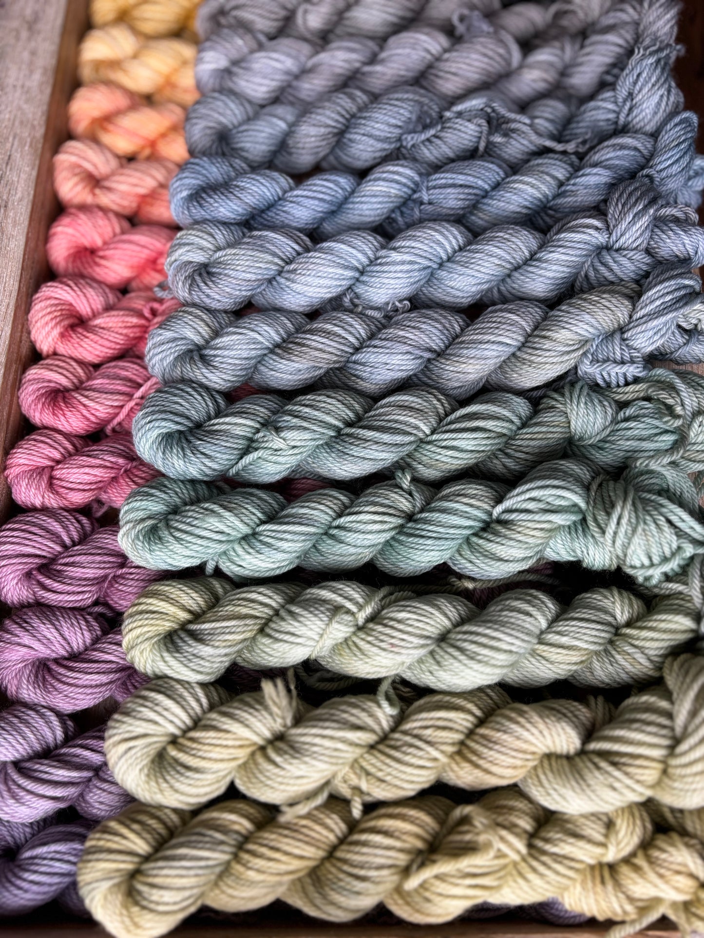 24 Skein Mini Yarn Fade - Hidden DK Base