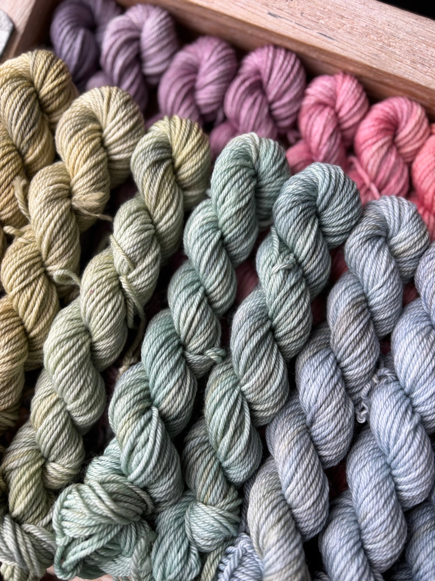 24 Skein Mini Yarn Fade - Hidden DK Base
