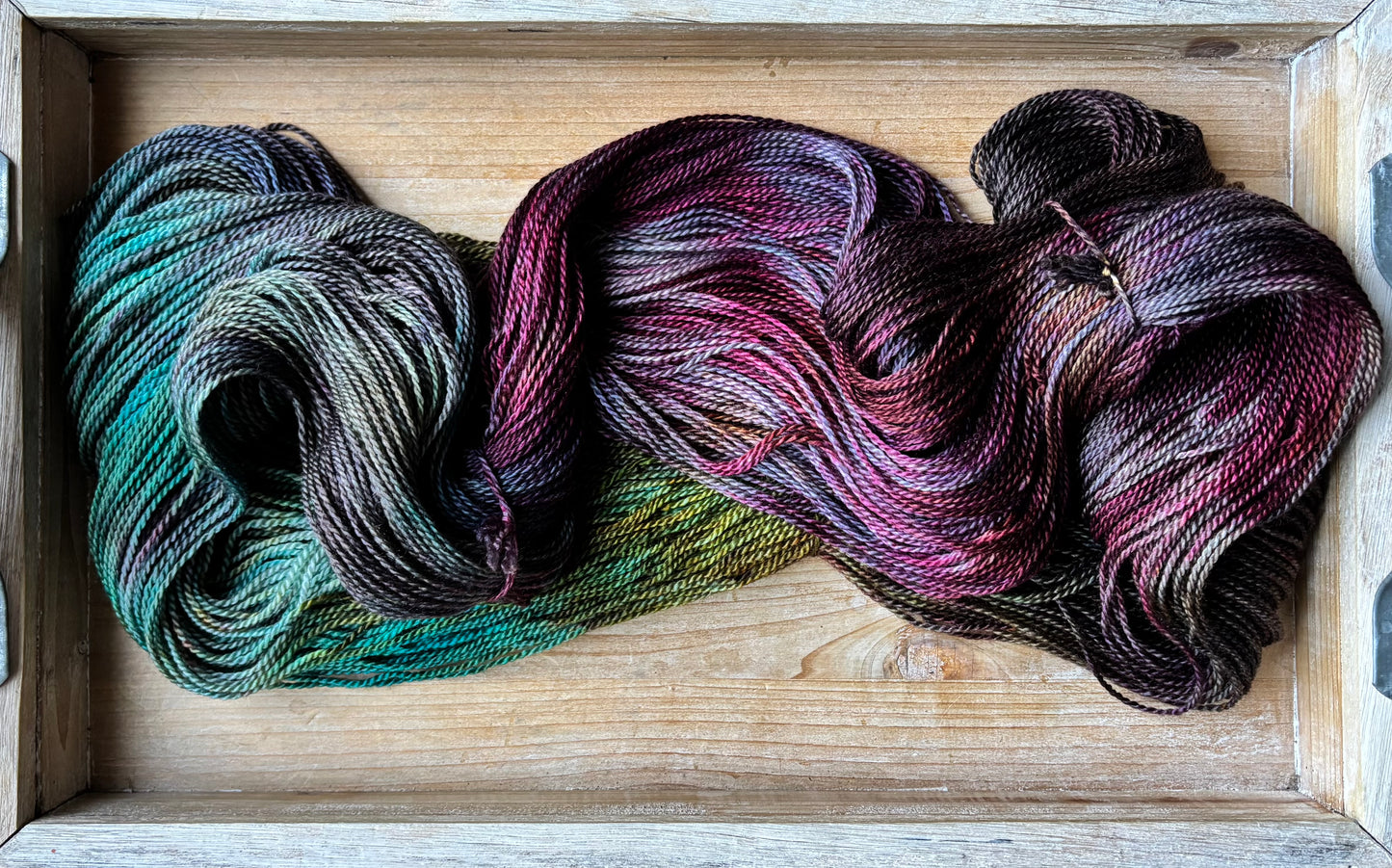 5 Skein Fade on Luxe Sock Base