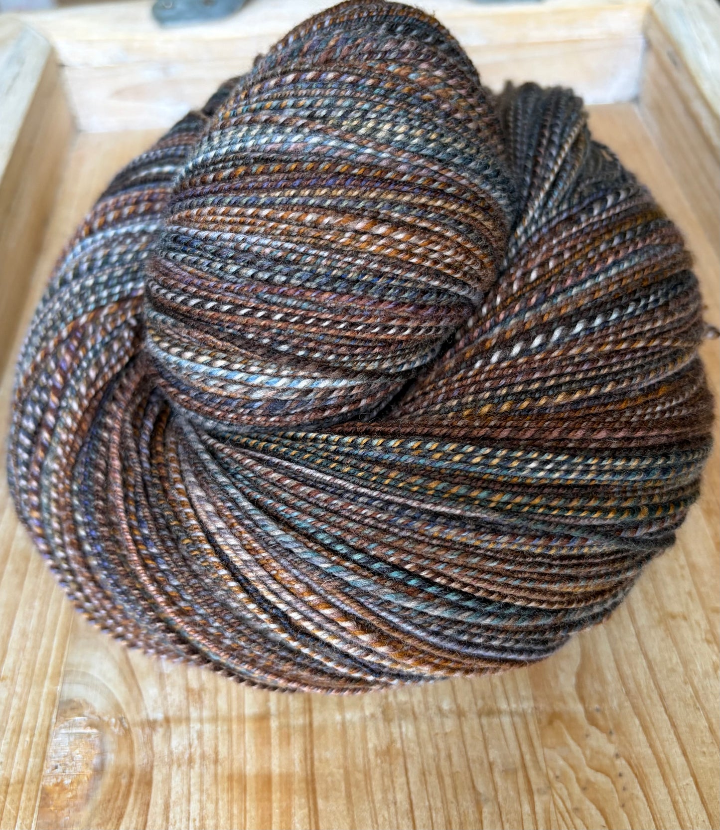 Hand Spun Yarn - 100% Superwash Merino Wool
