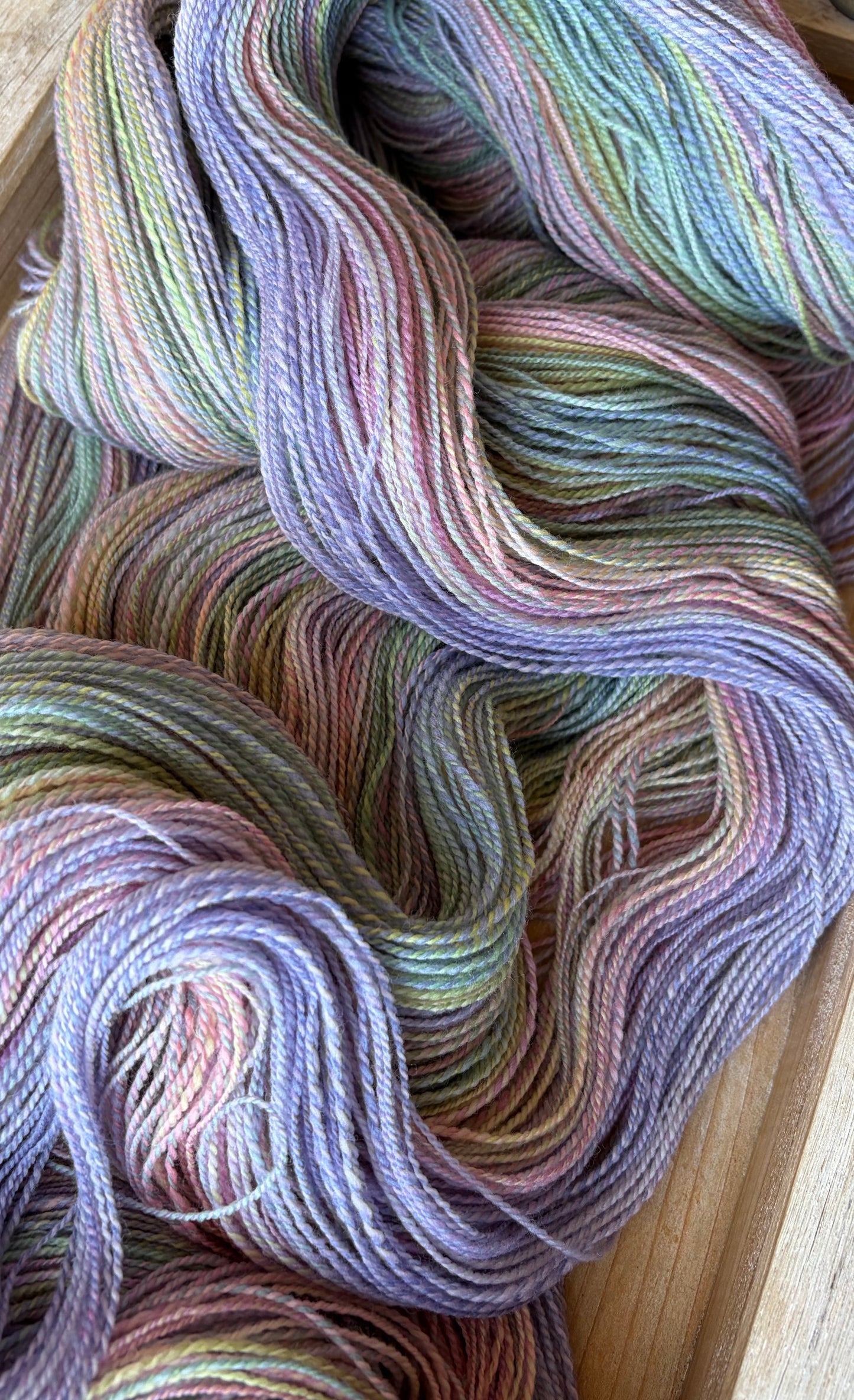 Hand Spun Yarn - 100% Untreated Merino Wool