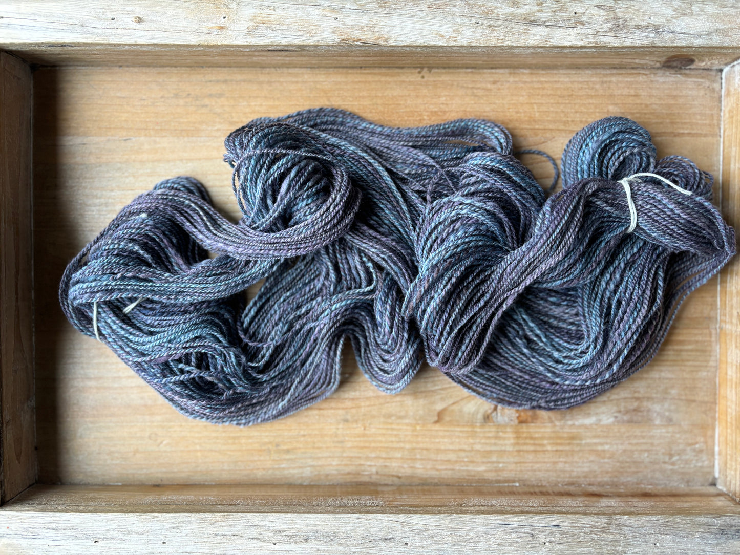 Hand Spun Yarn Fade - 100% Untreated Merino Wool