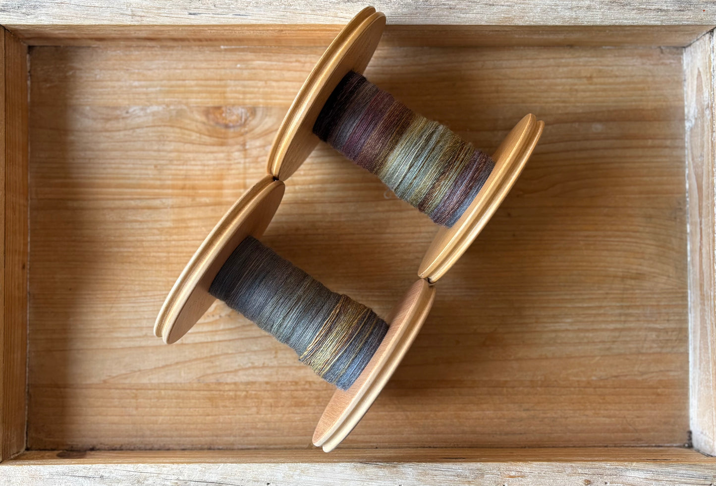 Hand Spun Yarn - 100% Untreated Merino Wool