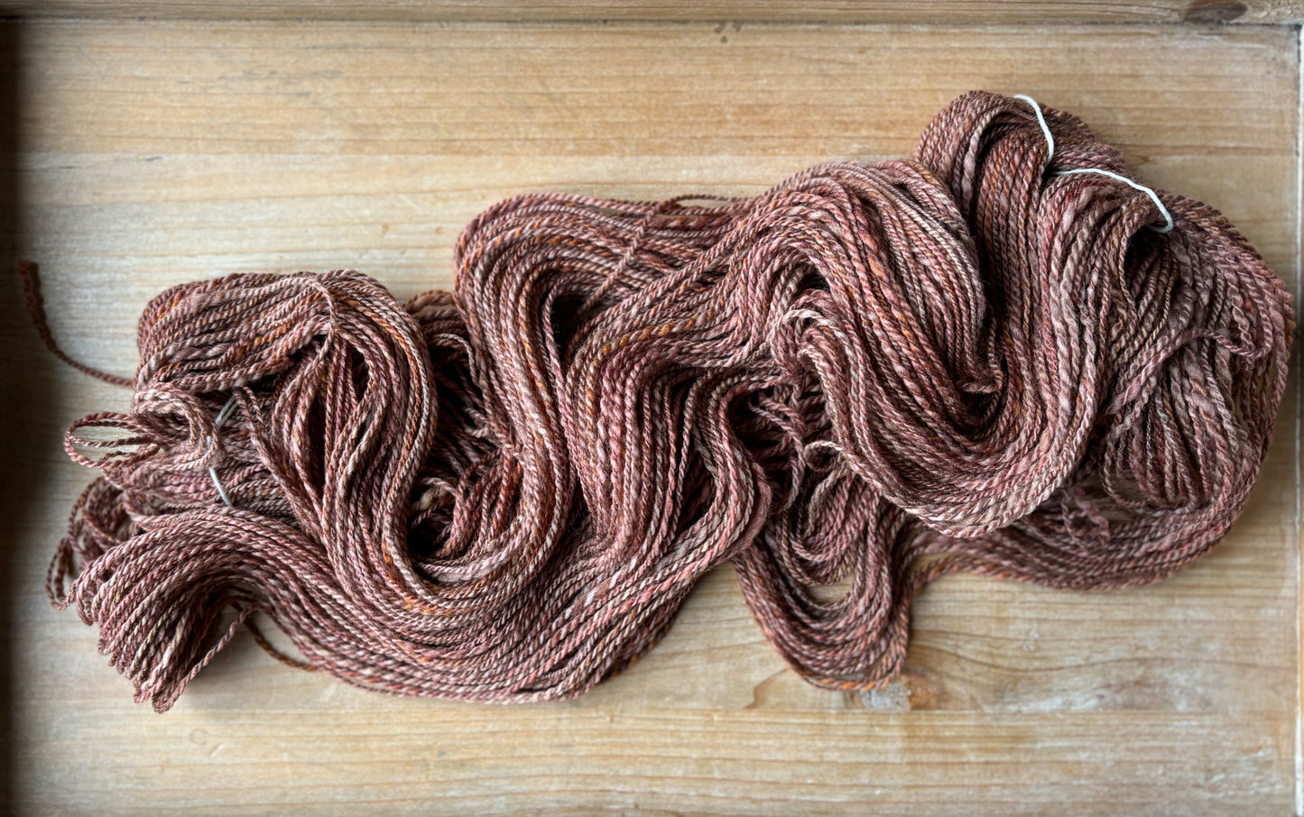 Hand Spun Yarn Fade - 100% Untreated Merino Wool