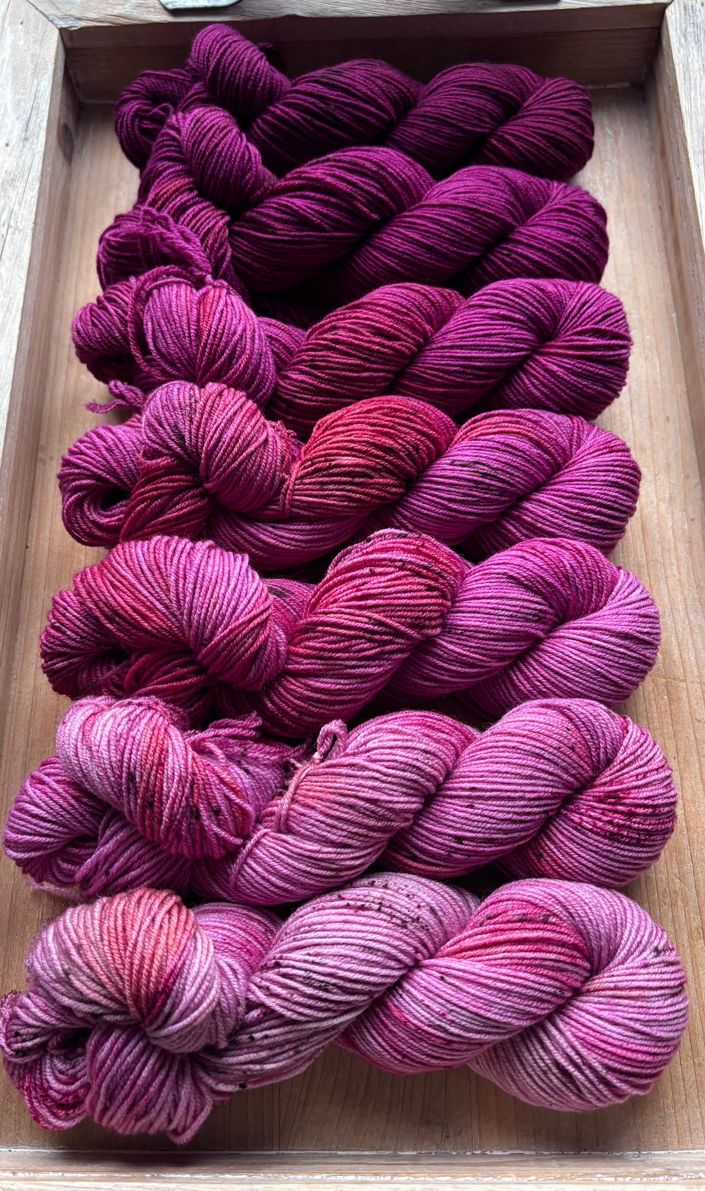 15 Skein Mini Yarn Fade - Squishy Sock Base