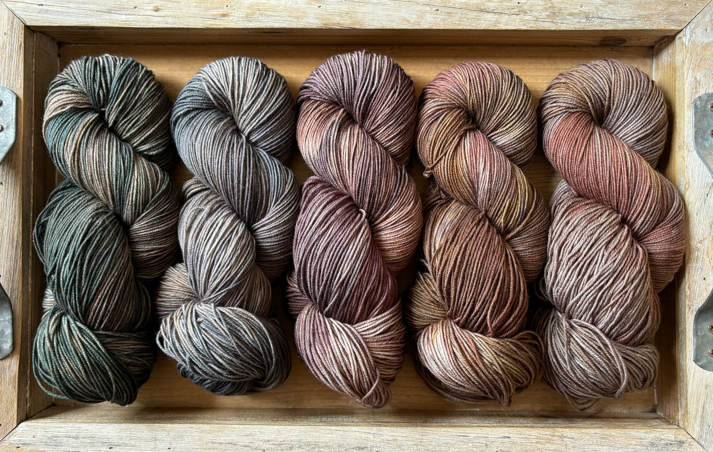 5 Skein Fade on Squishy Sock Base