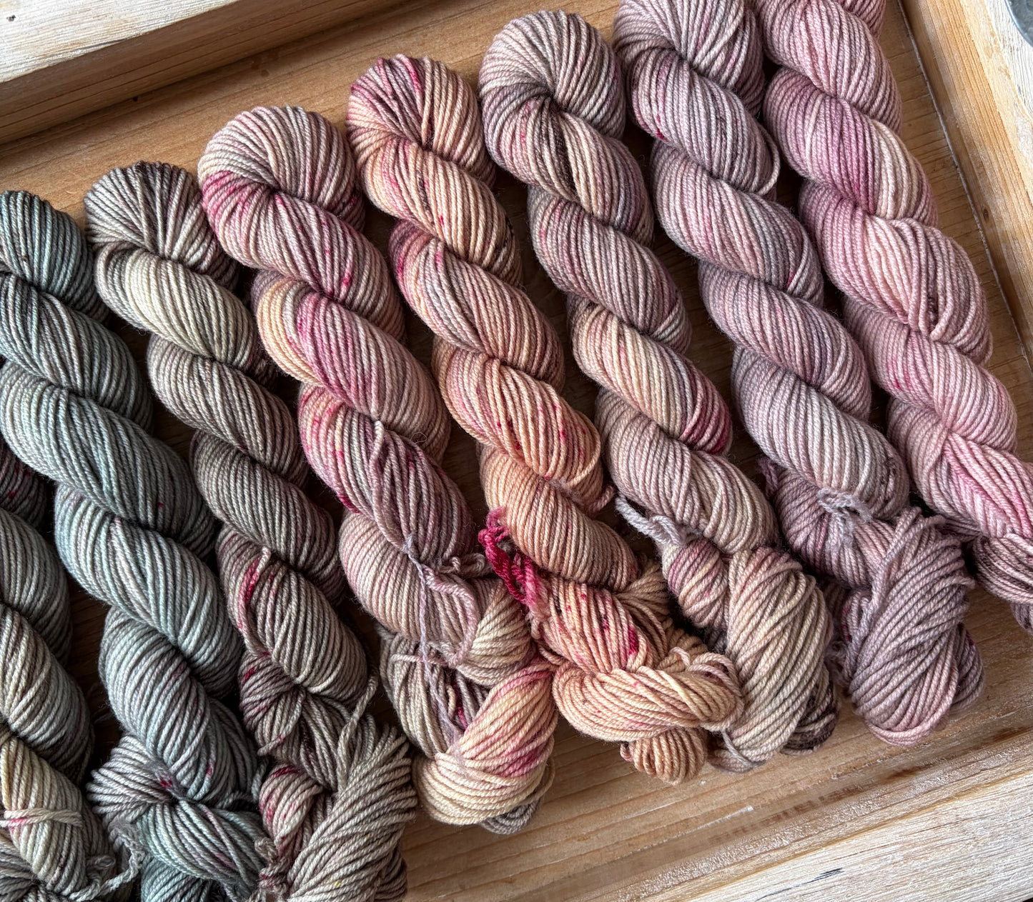 10 Skein Mini Yarn Fade - Squishy Sock Base