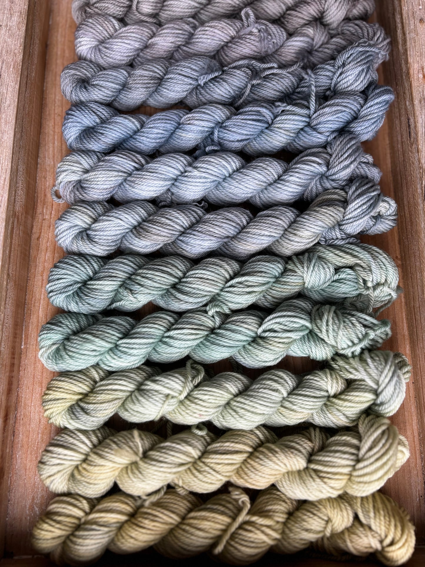 24 Skein Mini Yarn Fade - Hidden DK Base