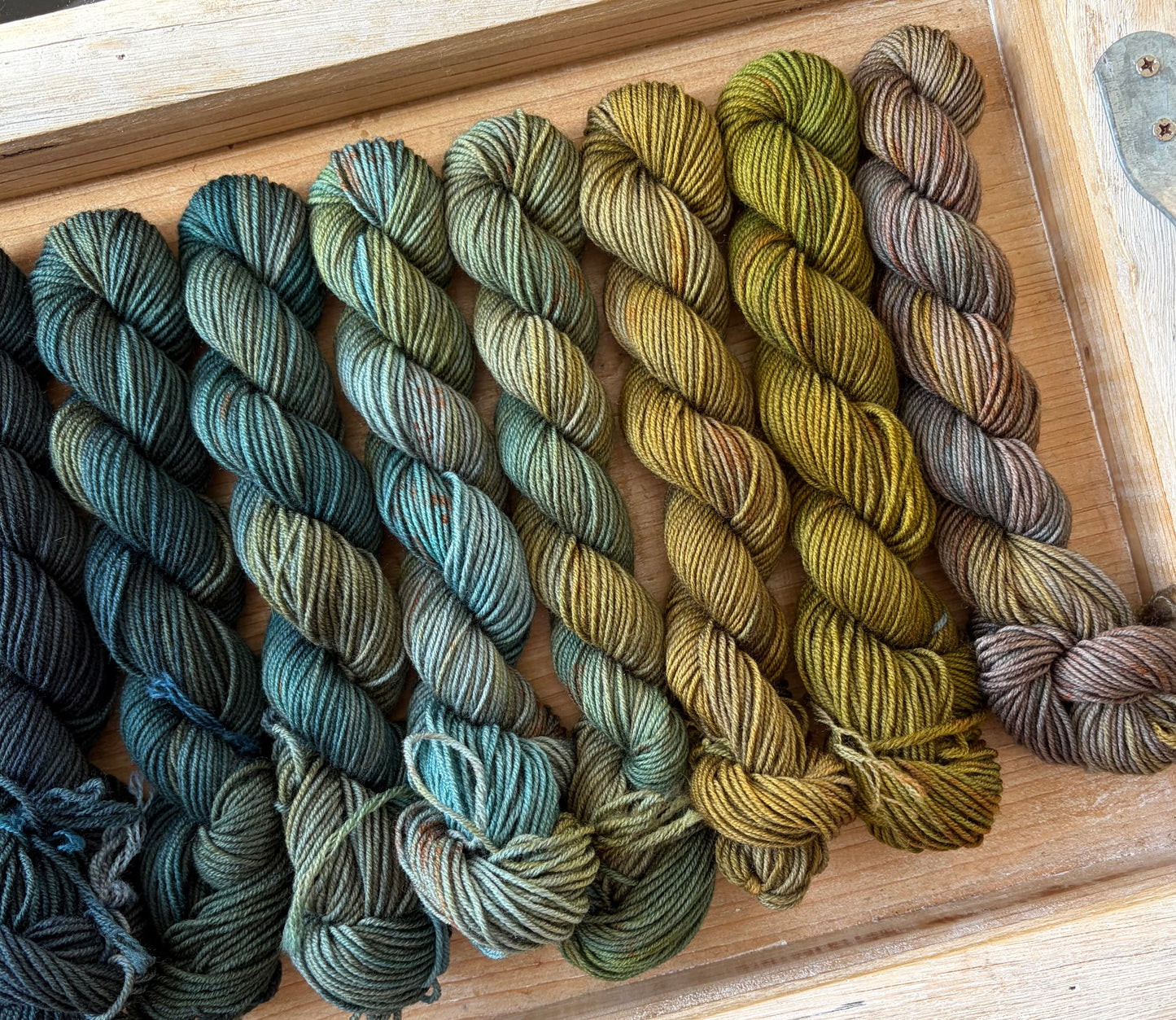 10 Skein Mini Yarn Fade - Squishy Sock Base