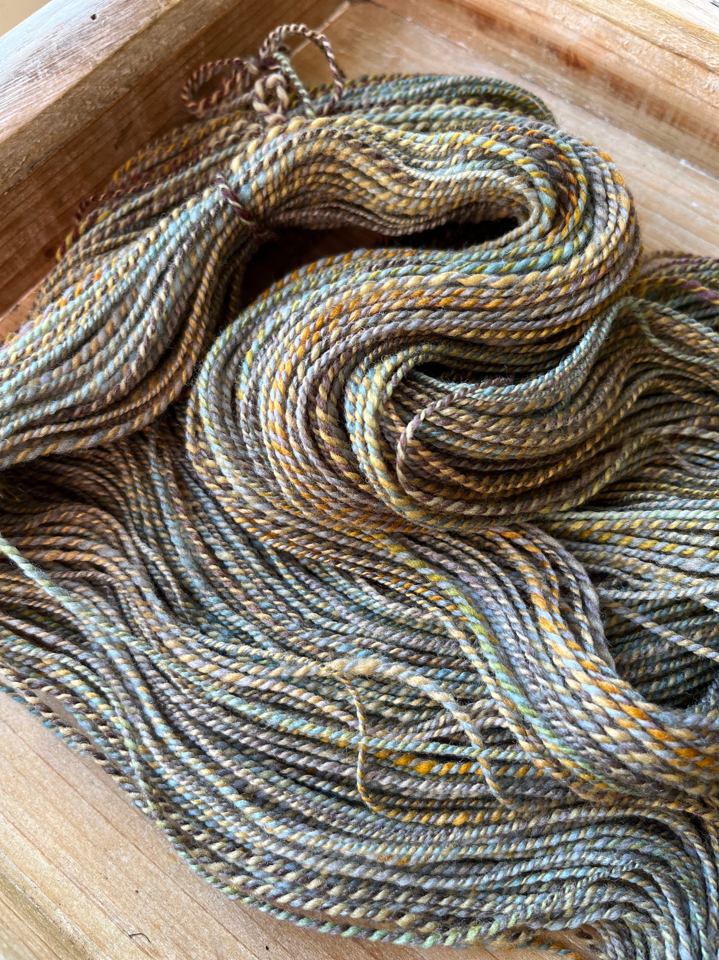 Hand Spun Yarn - 100% Untreated Merino Wool