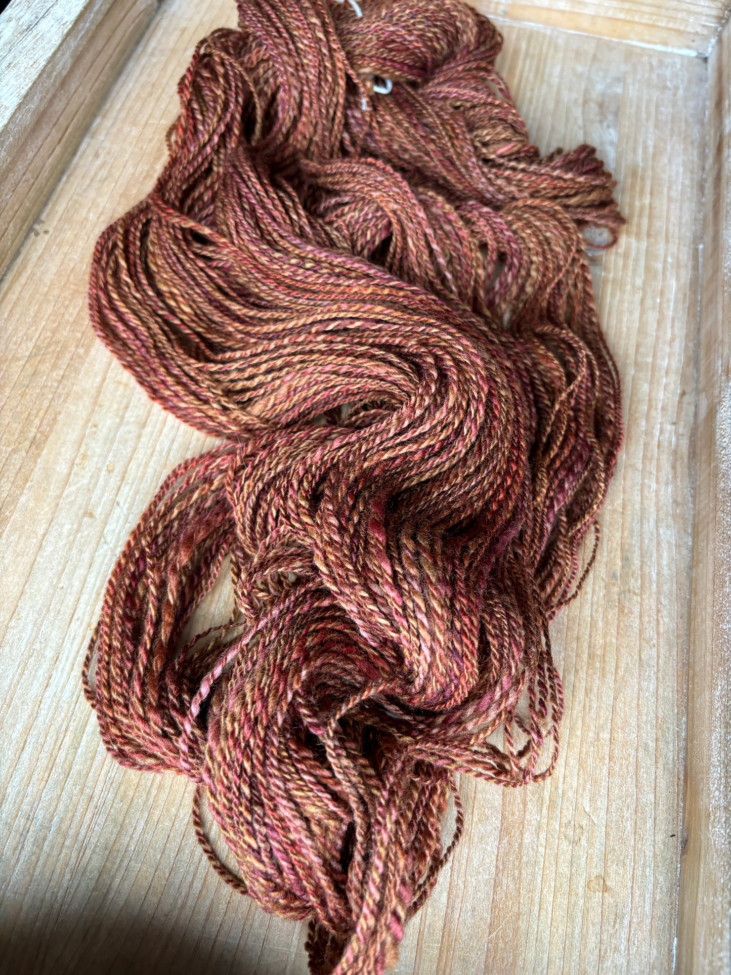 Hand Spun Yarn Fade - 100% Untreated Merino Wool