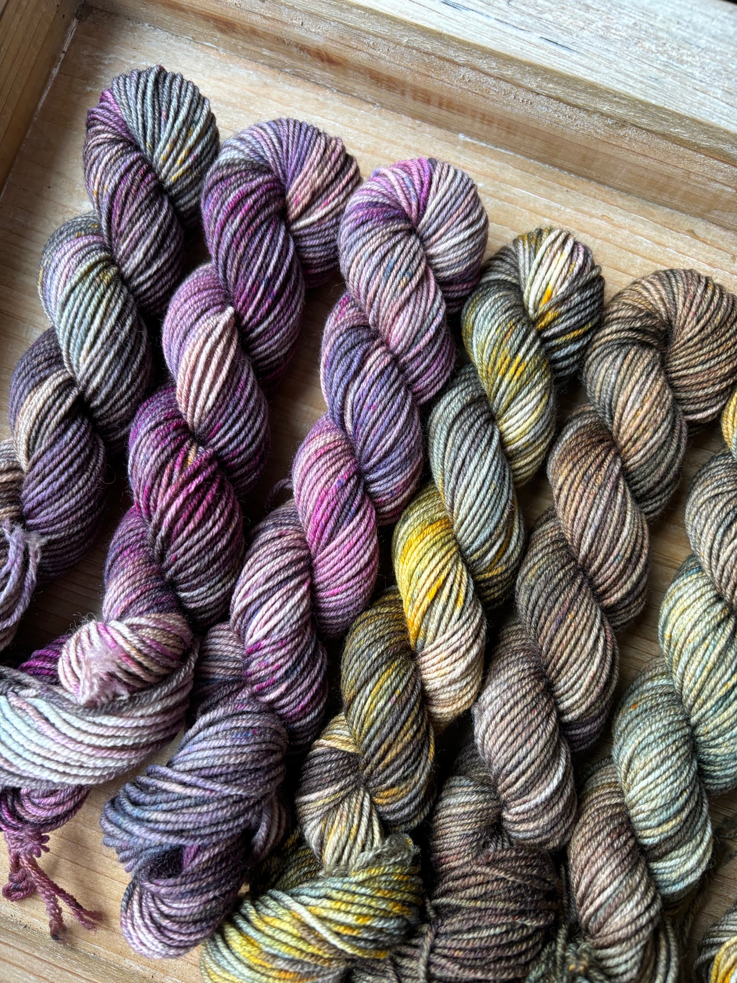 10 Skein Mini Yarn Fade - Squishy Sock Base