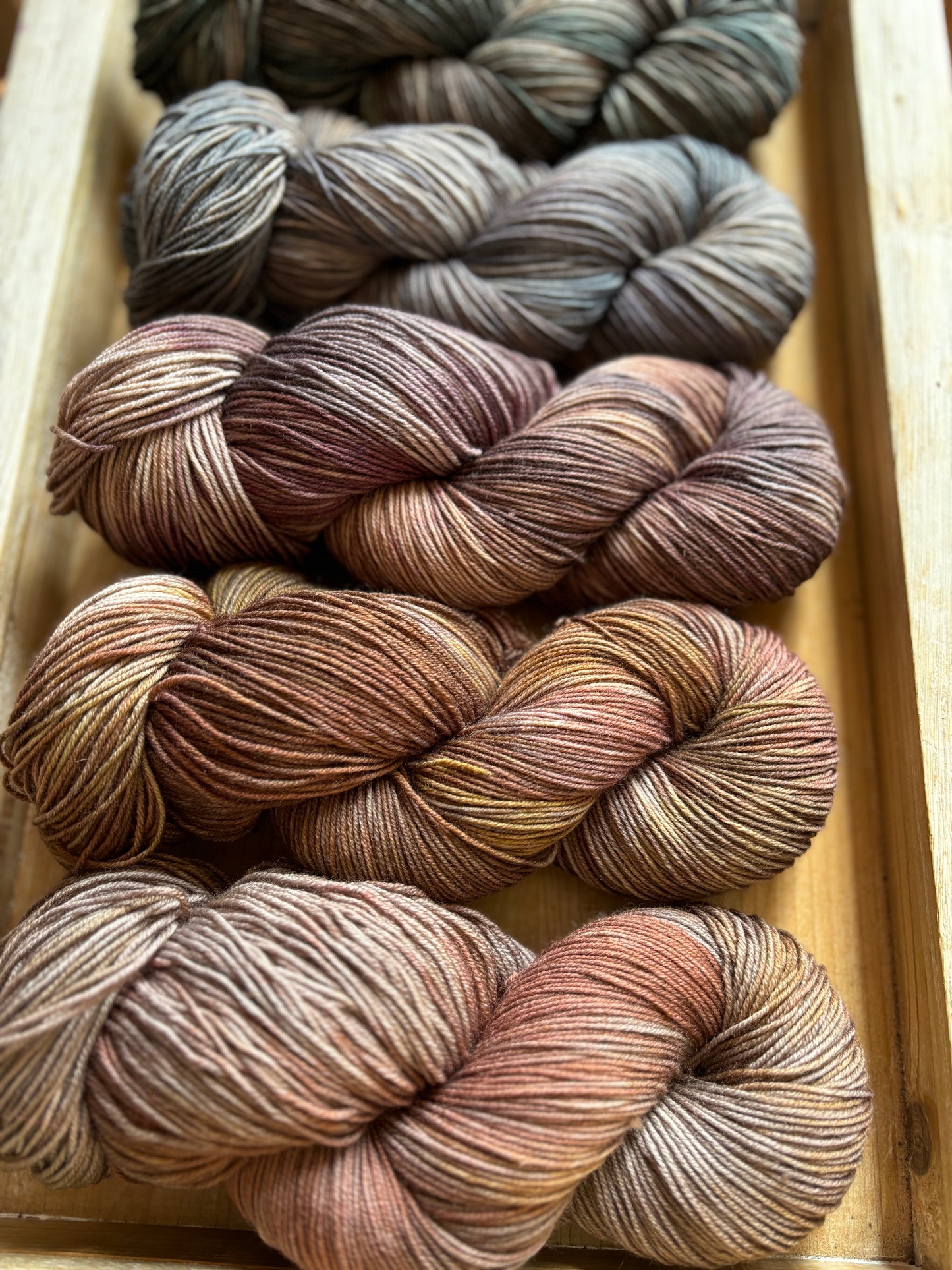 5 Skein Fade on Squishy Sock Base