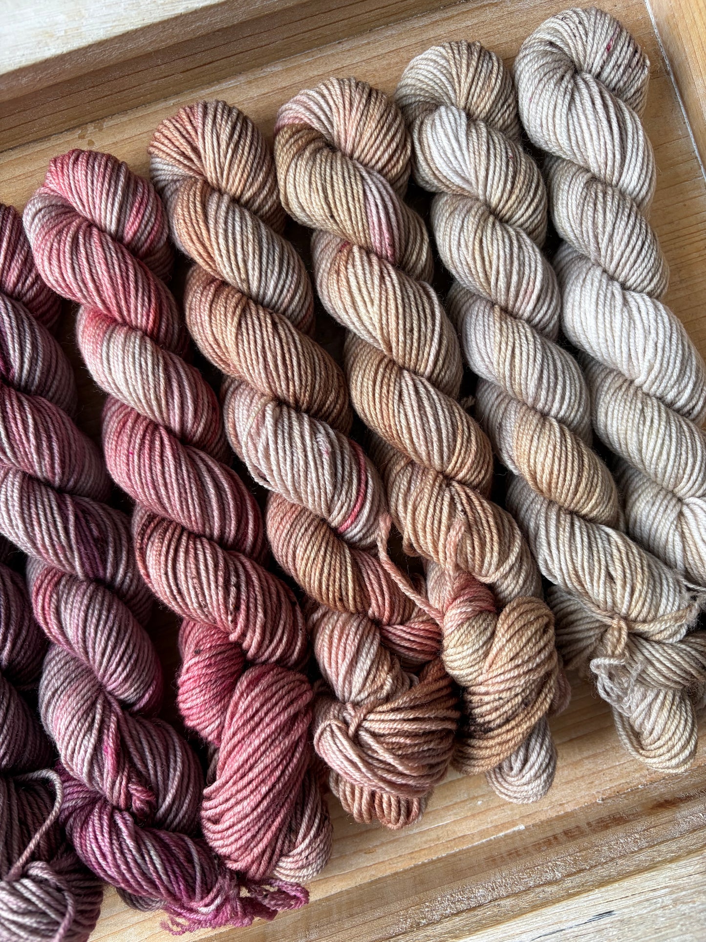 10 Skein Mini Yarn Fade - Squishy Sock Base