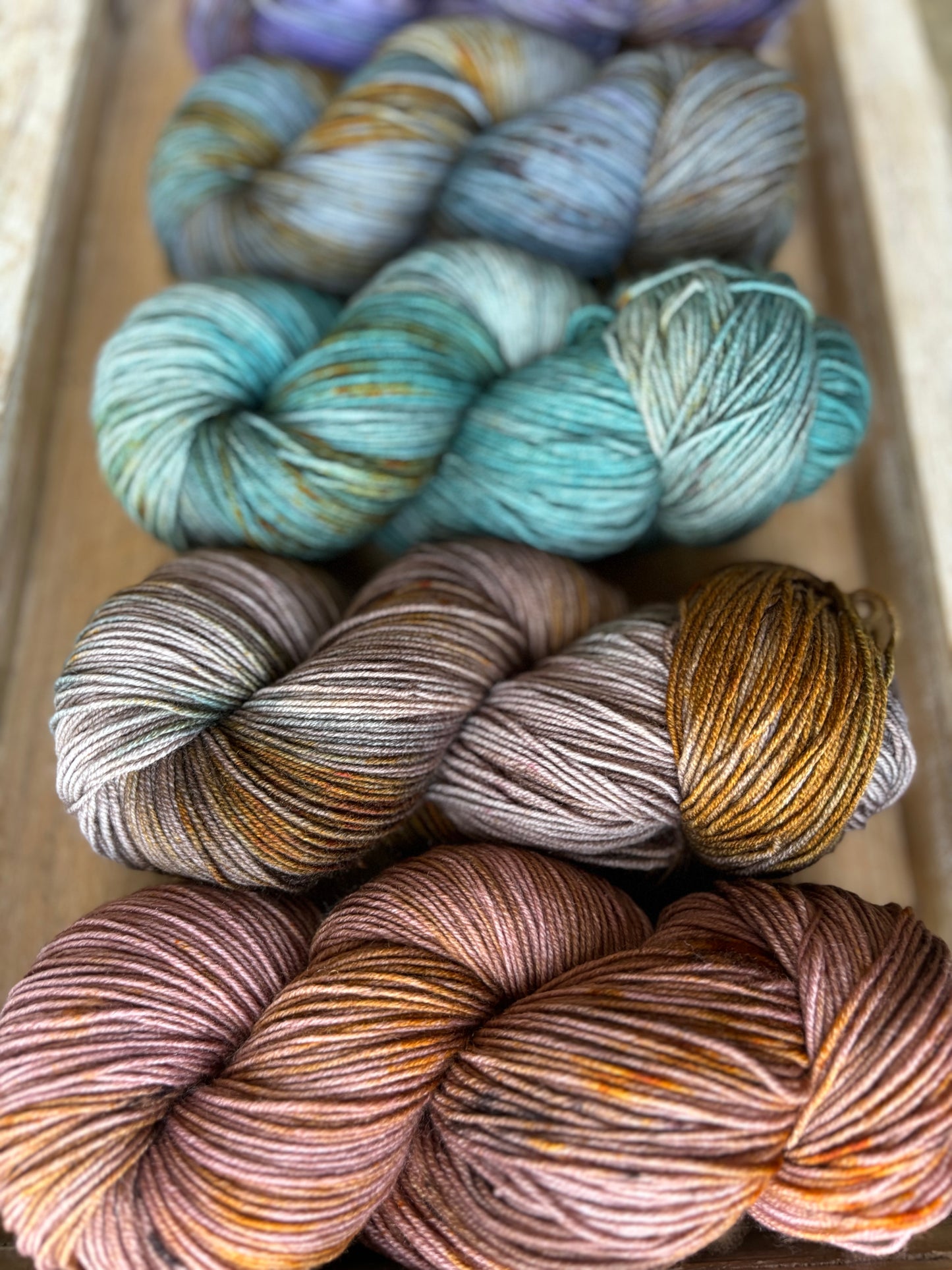 5 Skein Fade on Squishy Sock Base