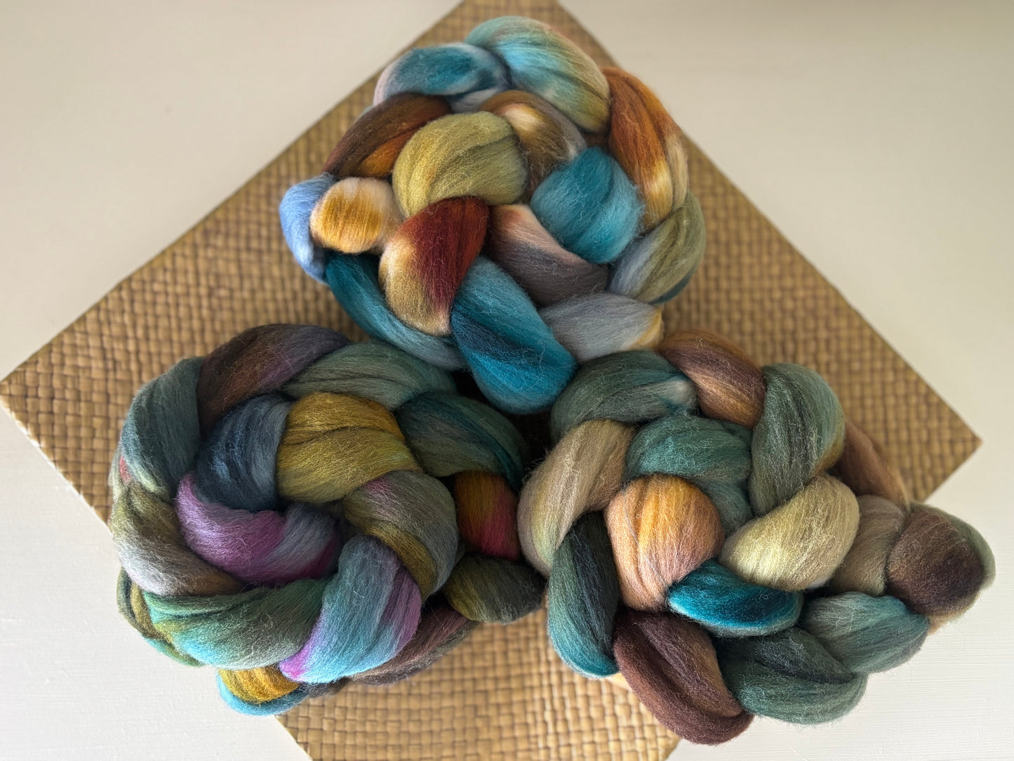 Hand Spun Yarn - 100% Untreated Targhee Wool