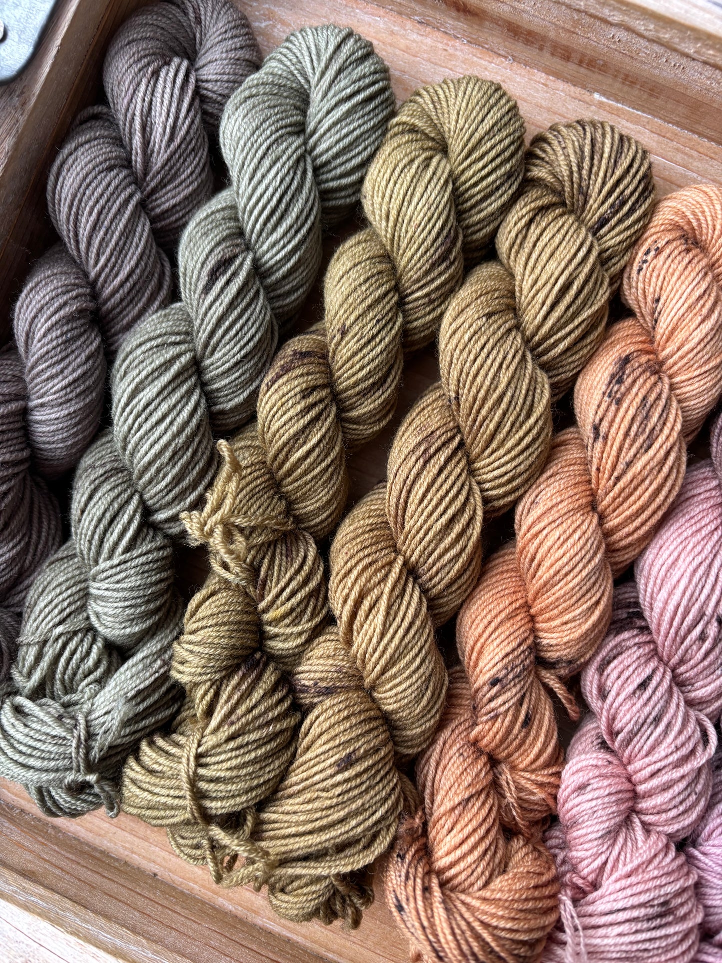 12 Skein Mini Yarn Fade - Squishy Sock Base