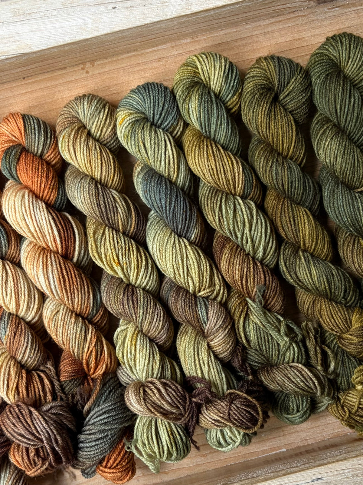 10 Skein Mini Yarn Fade - Squishy Sock Base