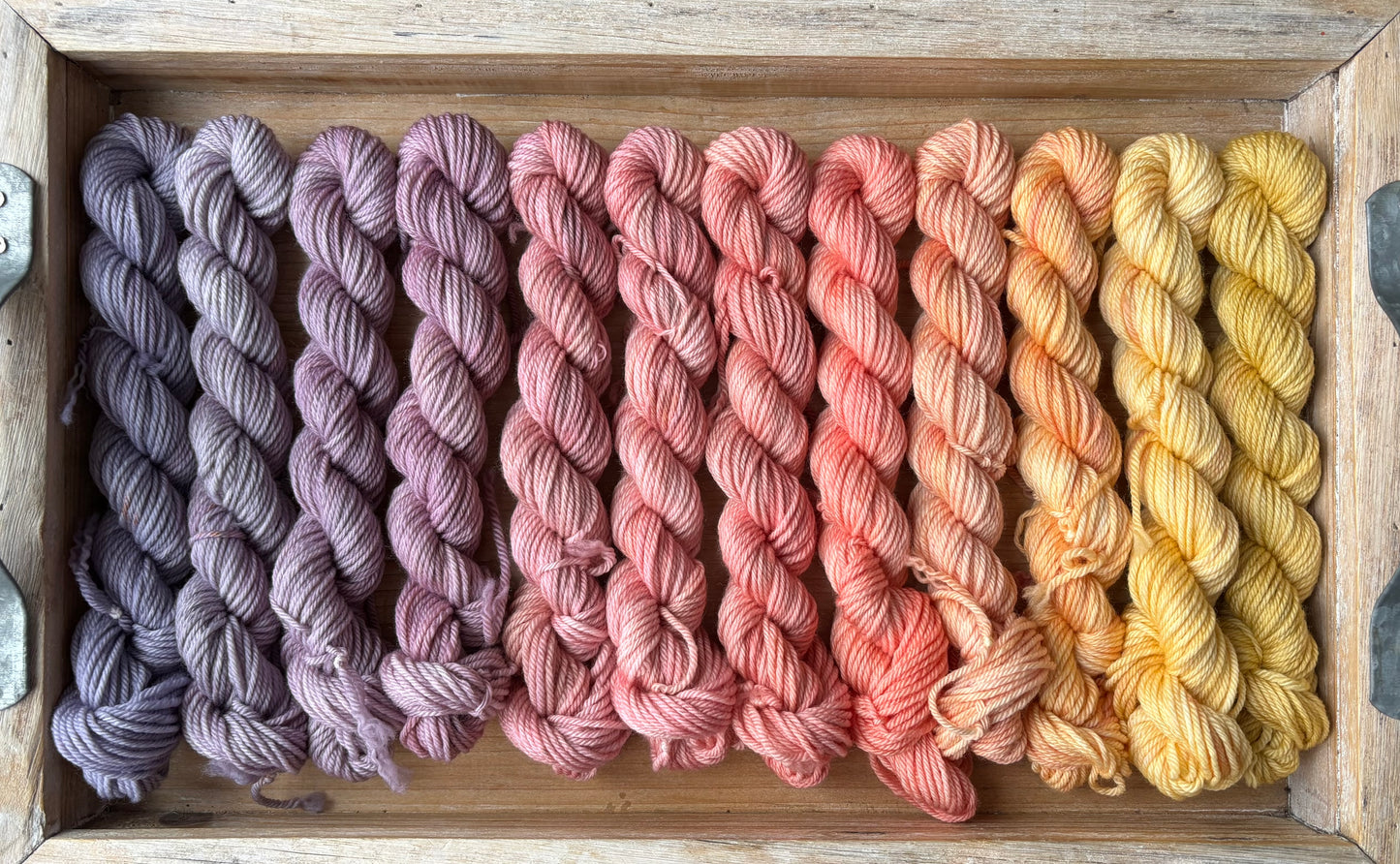 24 Skein Mini Yarn Fade - Hidden DK Base