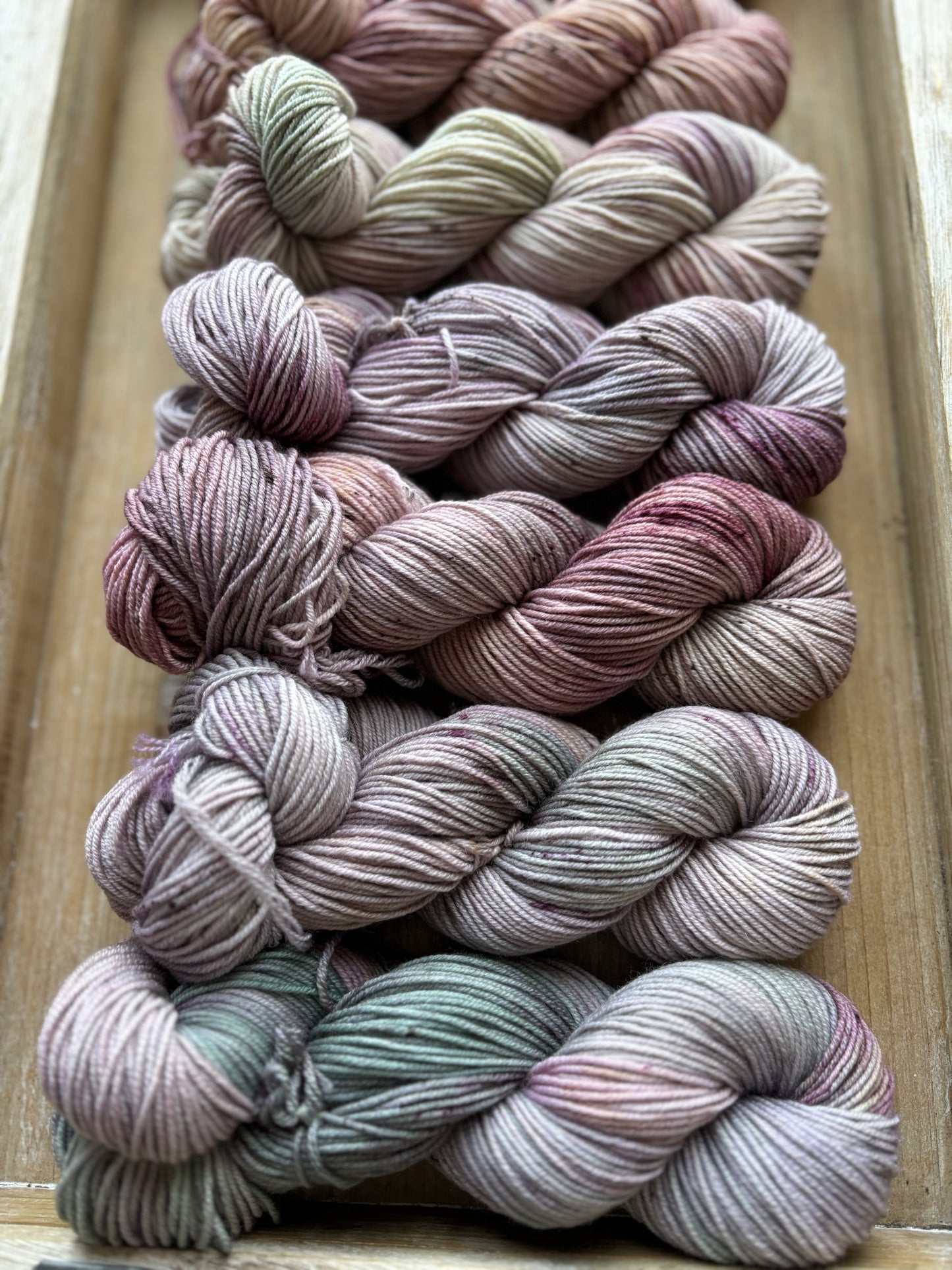 15 Skein Mini Yarn Fade - Squishy Sock Base