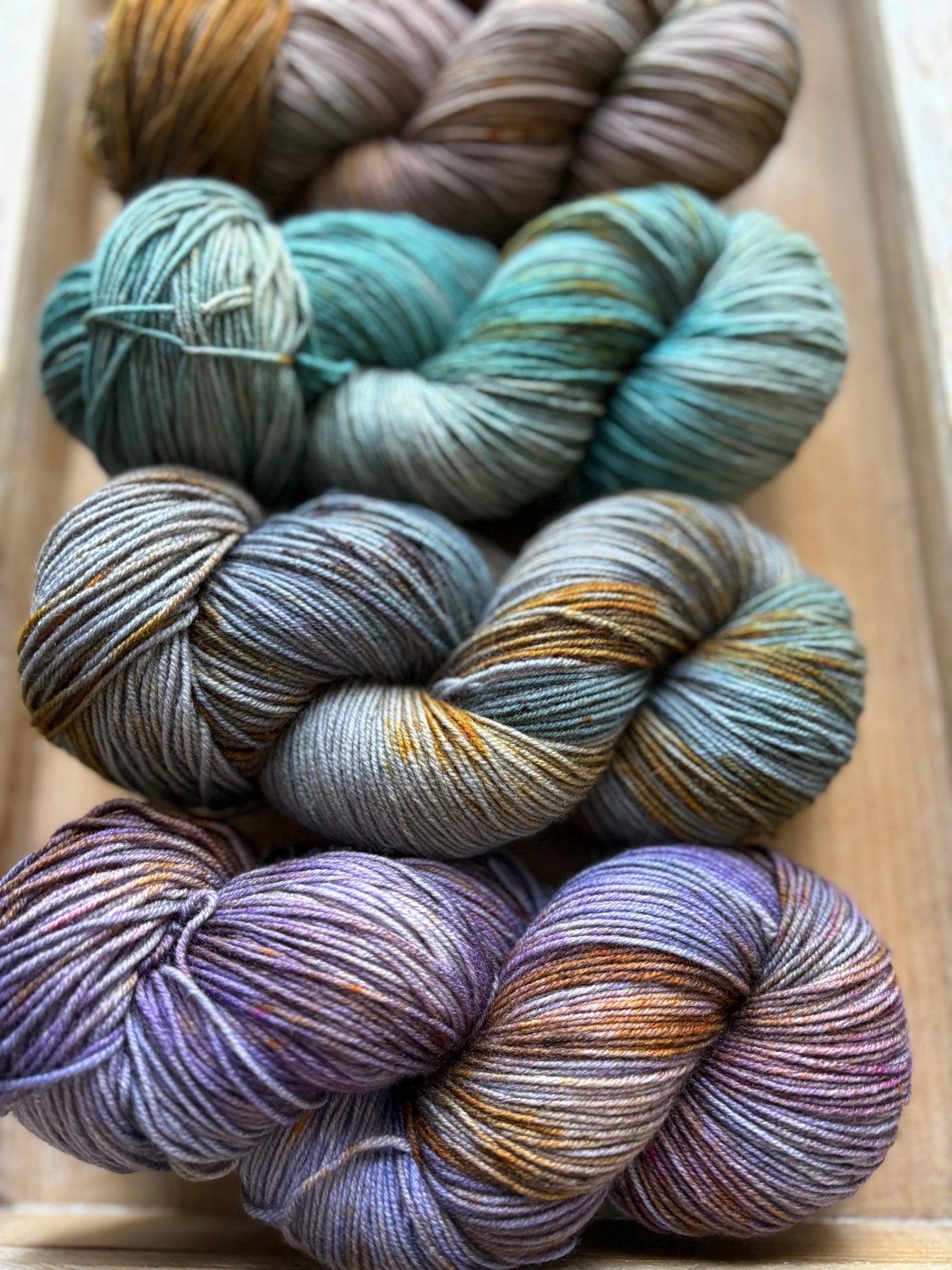 5 Skein Fade on Squishy Sock Base
