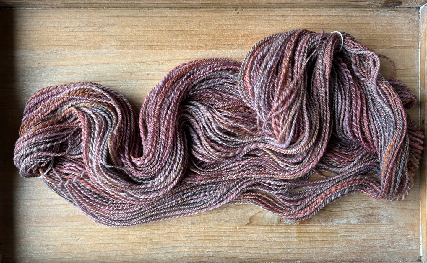 Hand Spun Yarn Fade - 100% Untreated Merino Wool
