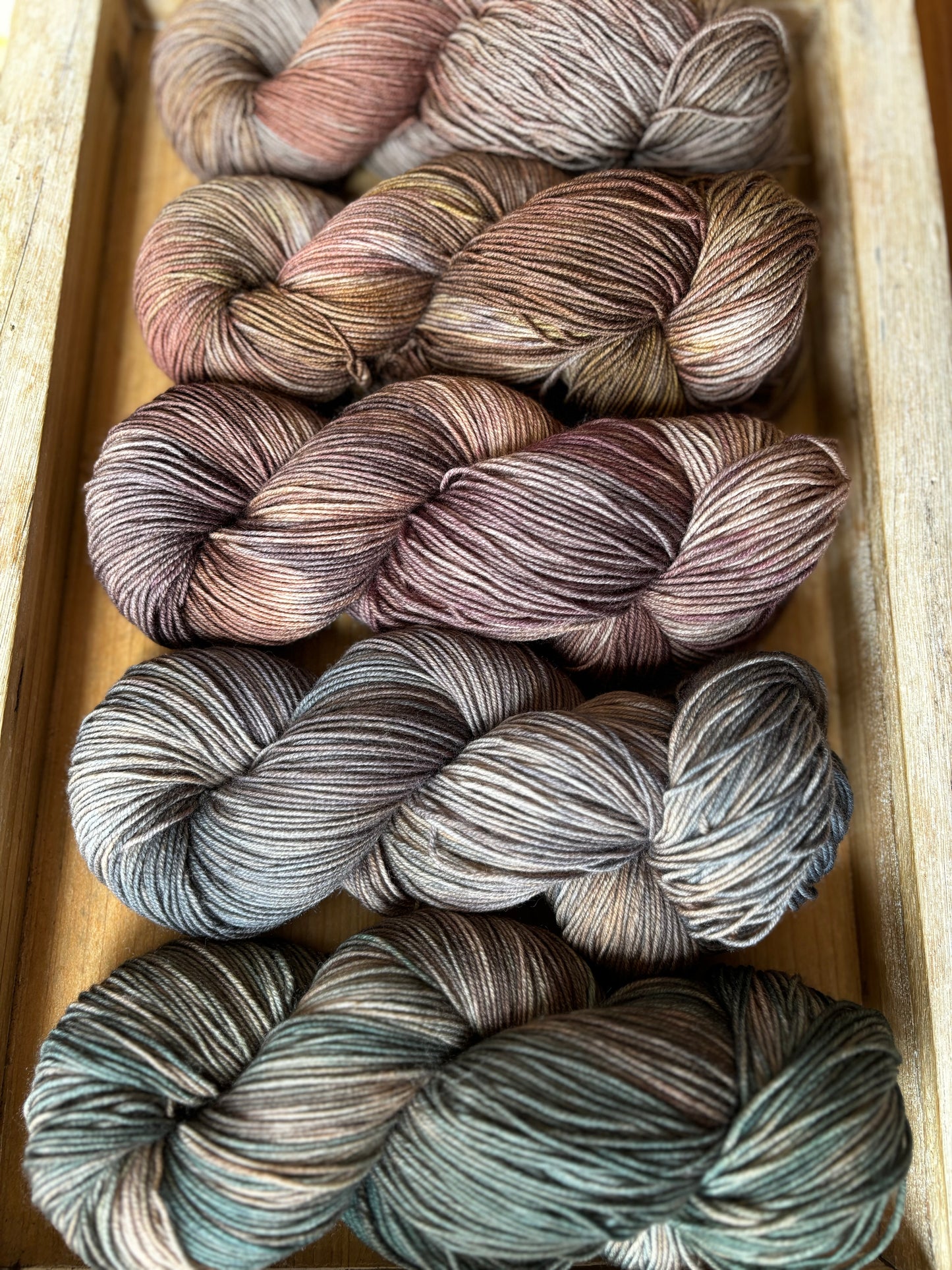 5 Skein Fade on Squishy Sock Base