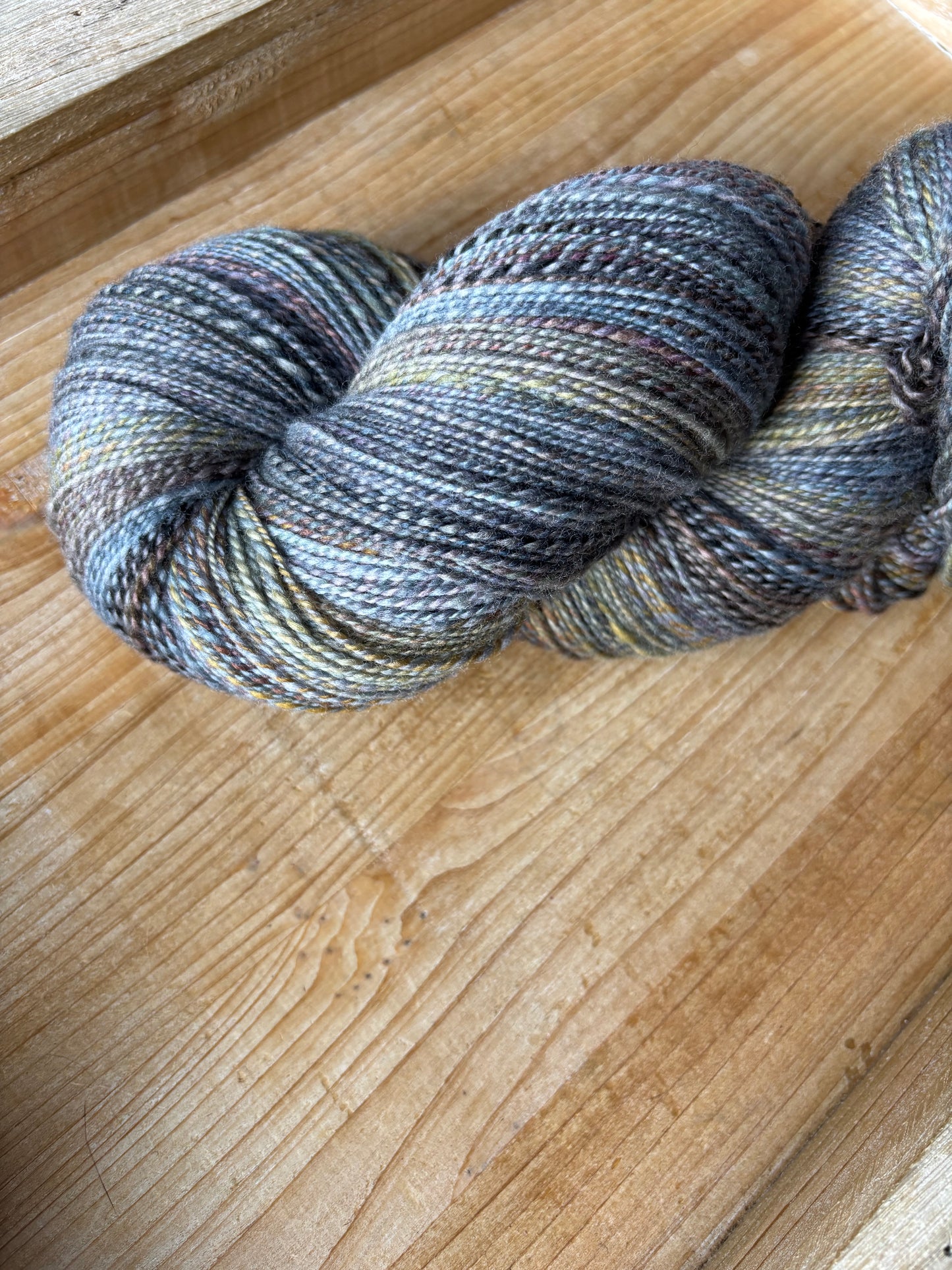 Hand Spun Yarn - 100% Untreated Merino Wool