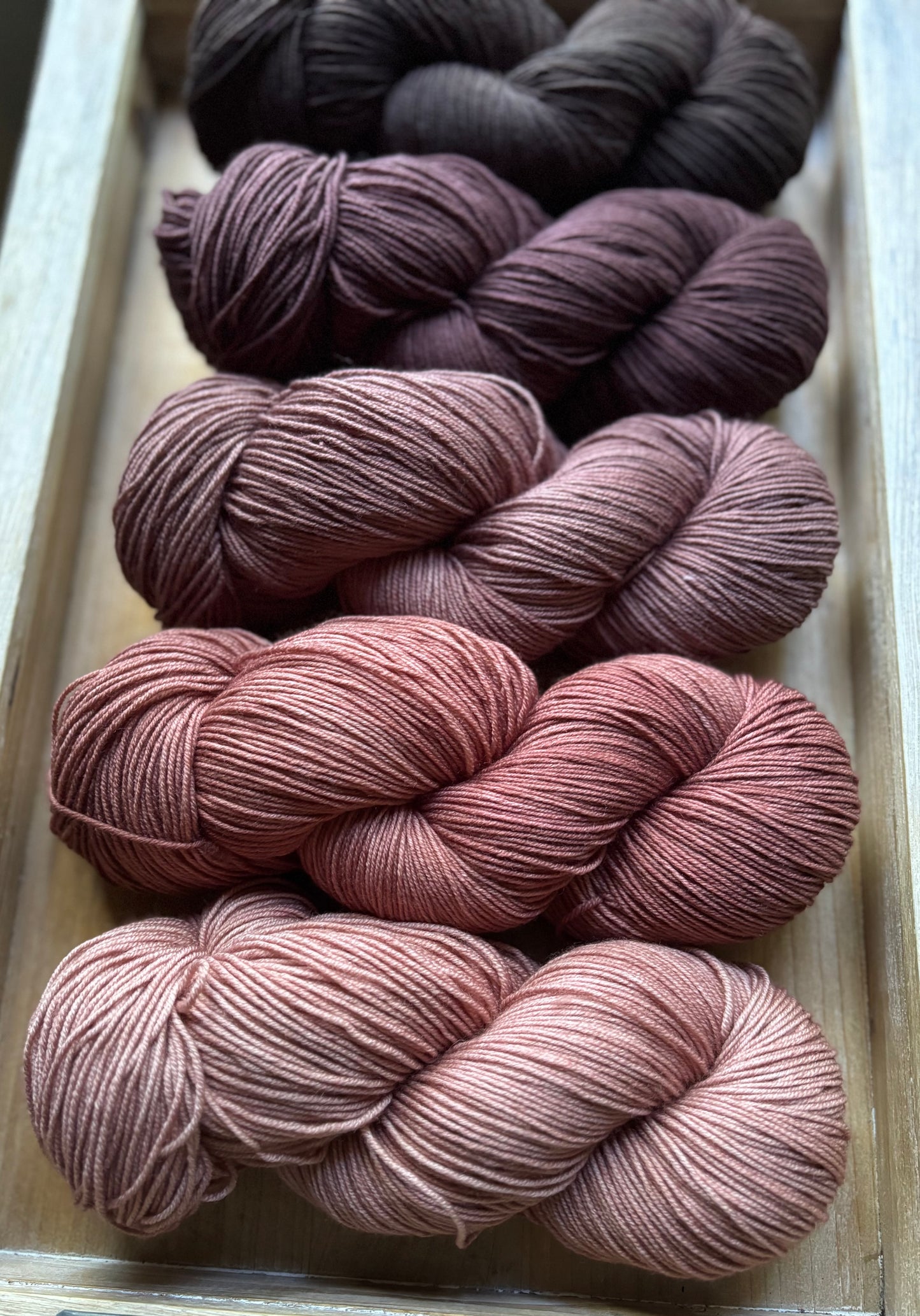 5 Skein Fade on Squishy Sock Base