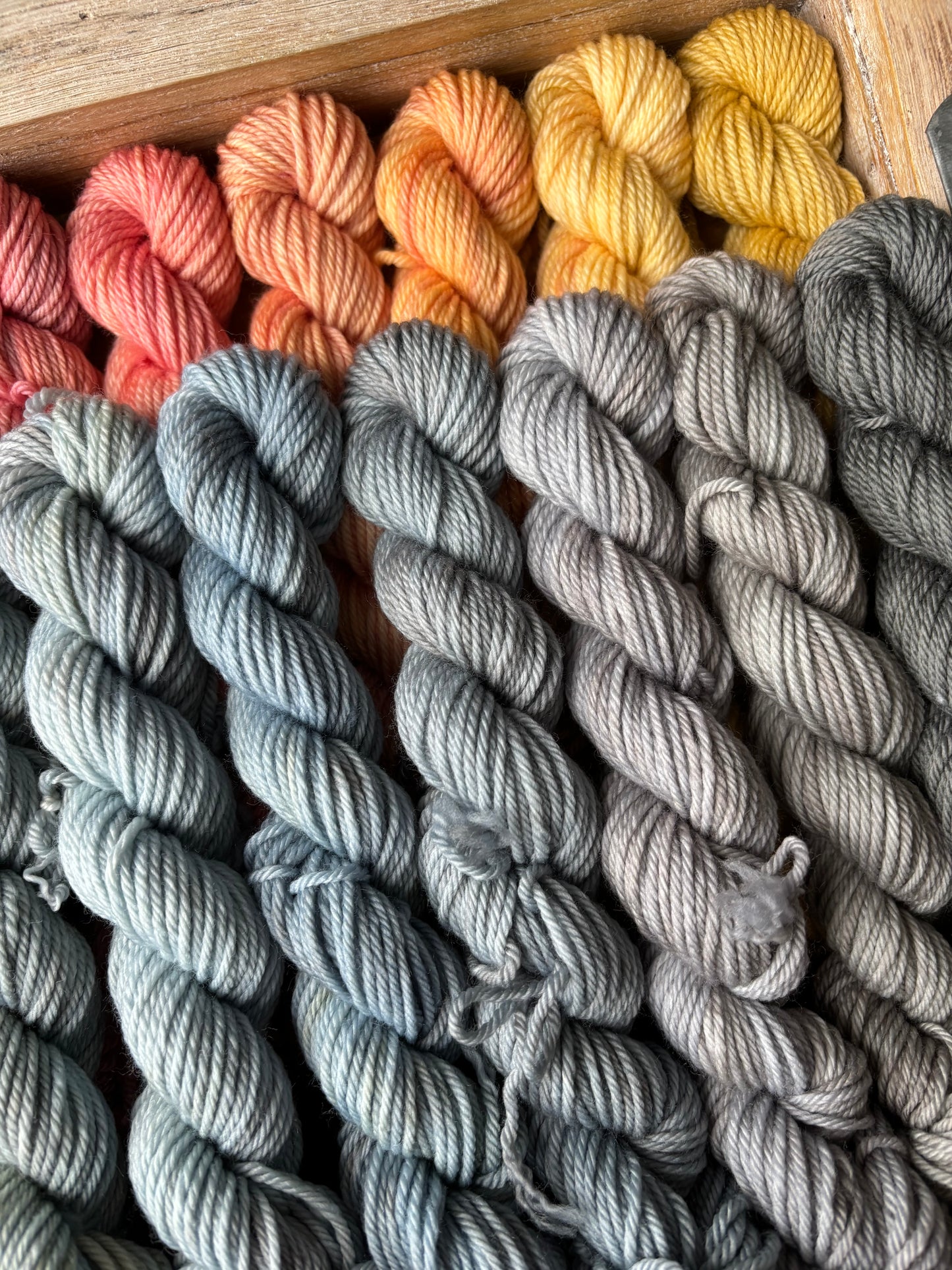 24 Skein Mini Yarn Fade - Hidden DK Base