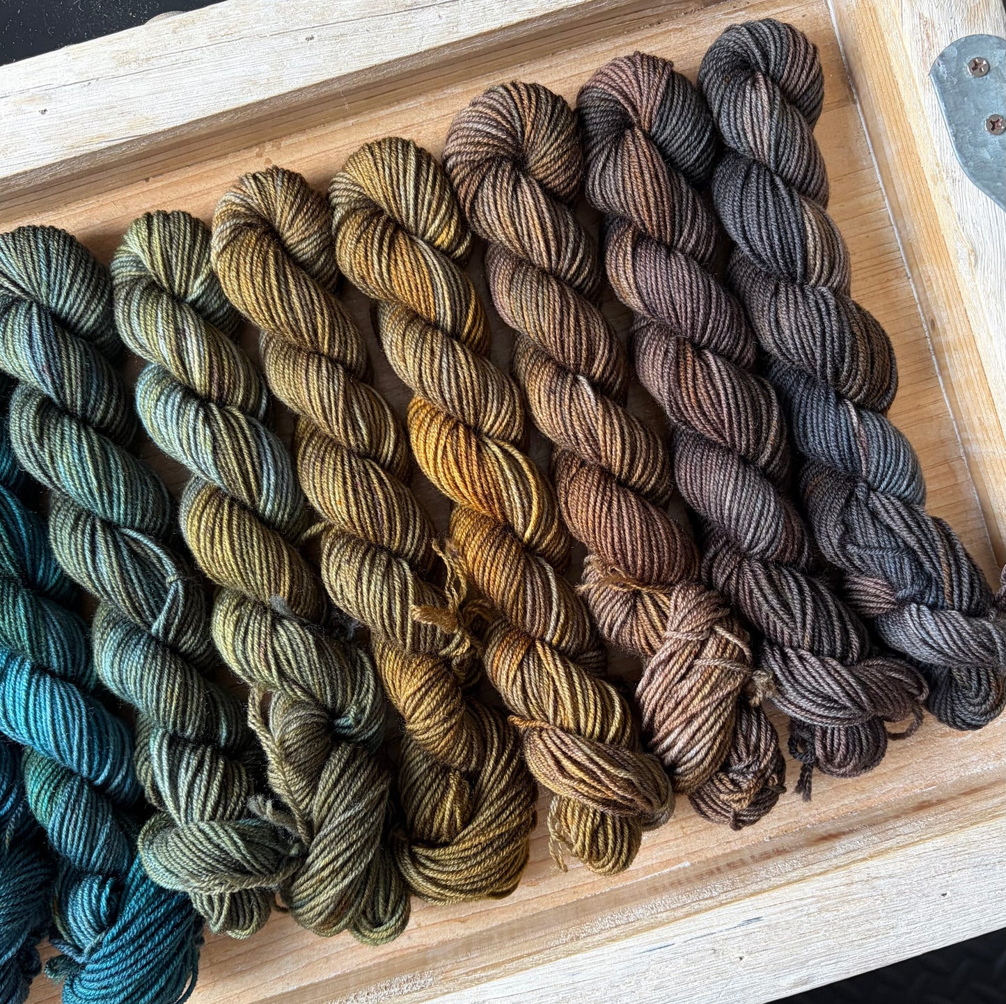10 Skein Mini Yarn Fade - Squishy Sock Base
