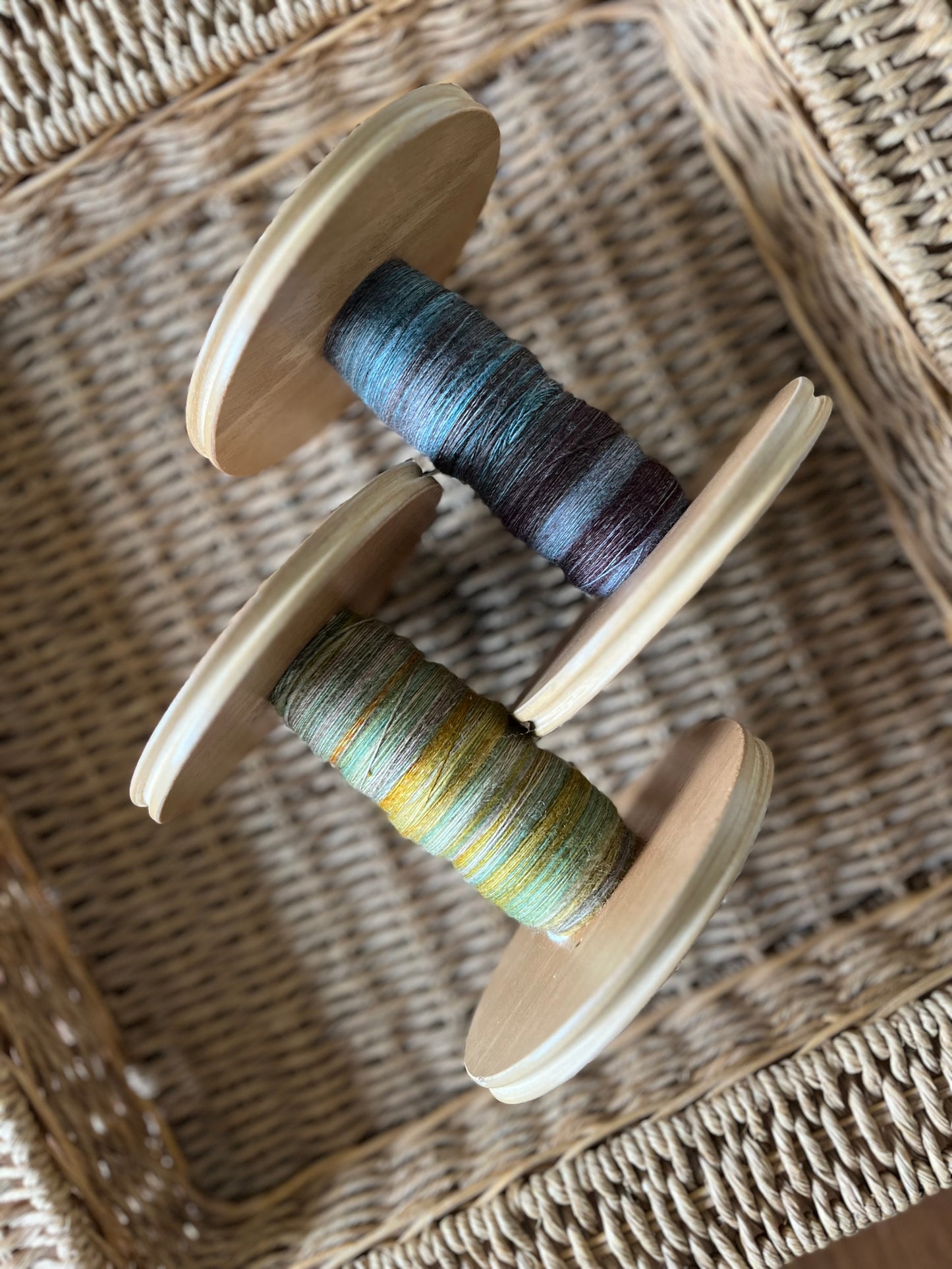 Hand Spun Yarn - 100% Untreated Merino Wool