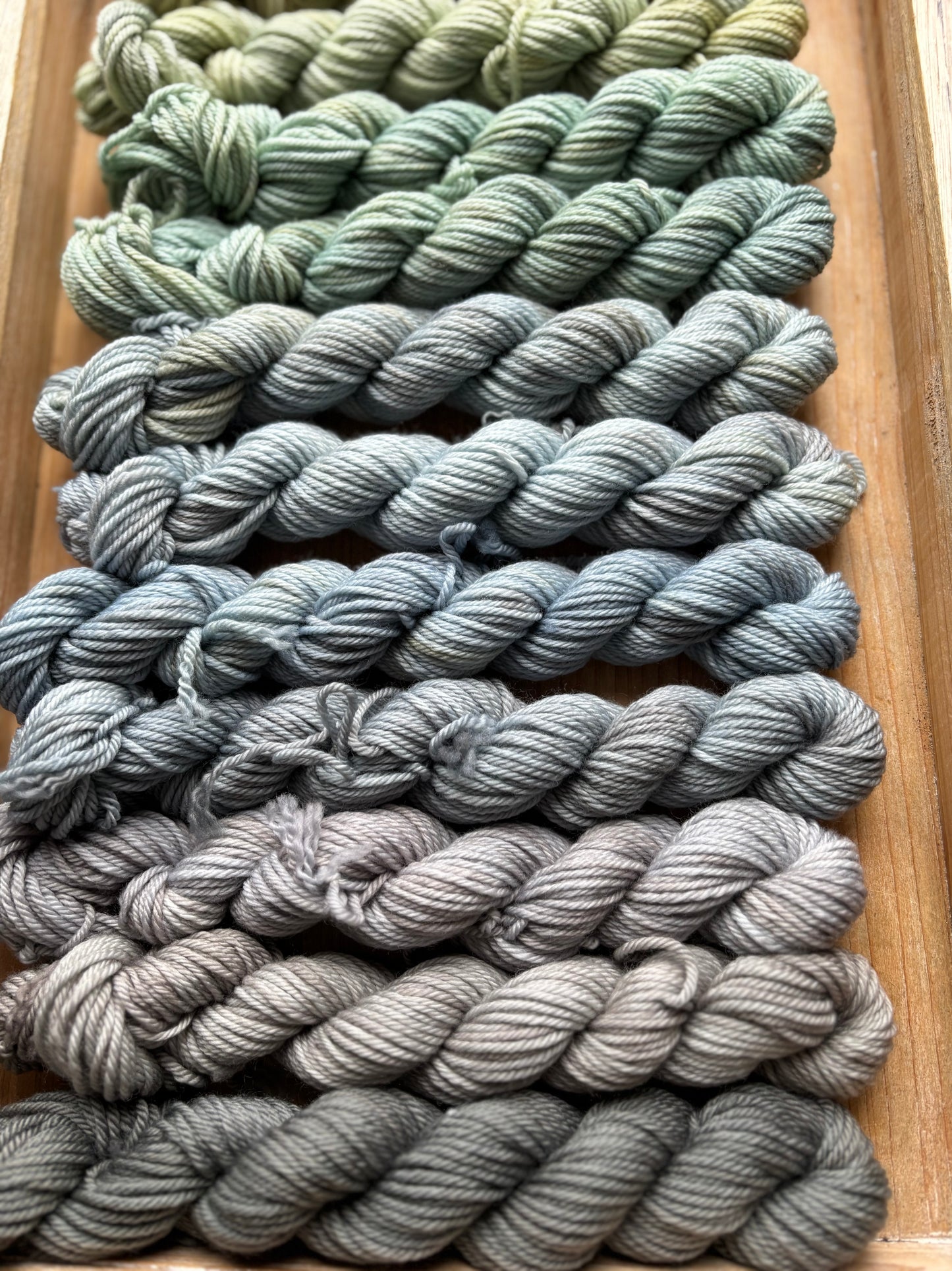 24 Skein Mini Yarn Fade - Hidden DK Base