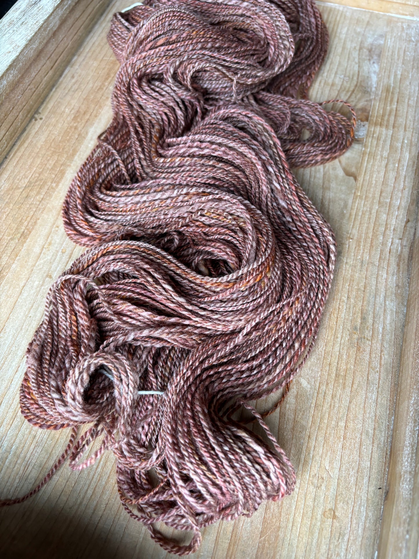 Hand Spun Yarn Fade - 100% Untreated Merino Wool