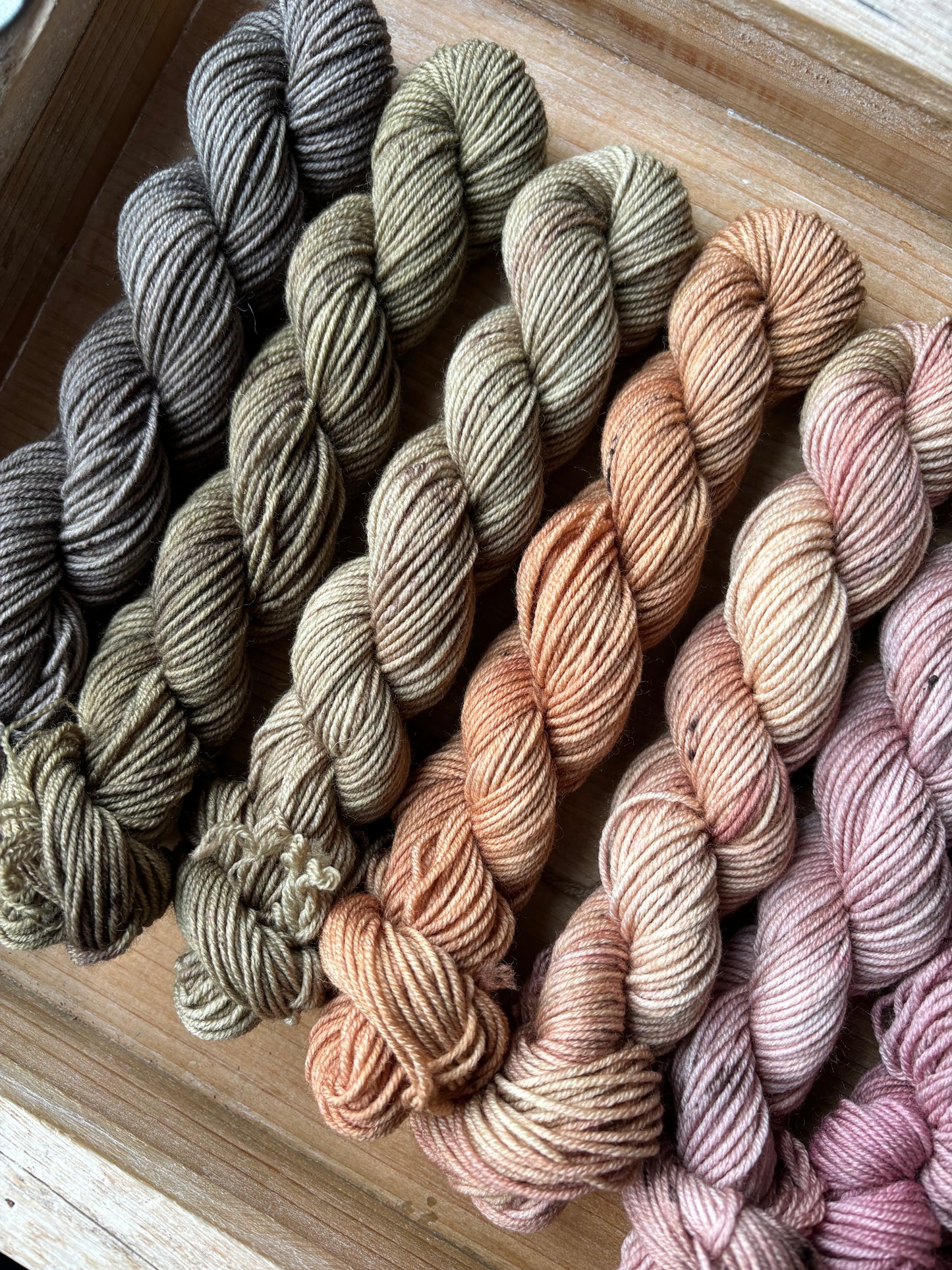 10 Skein Mini Yarn Fade - Squishy Sock Base