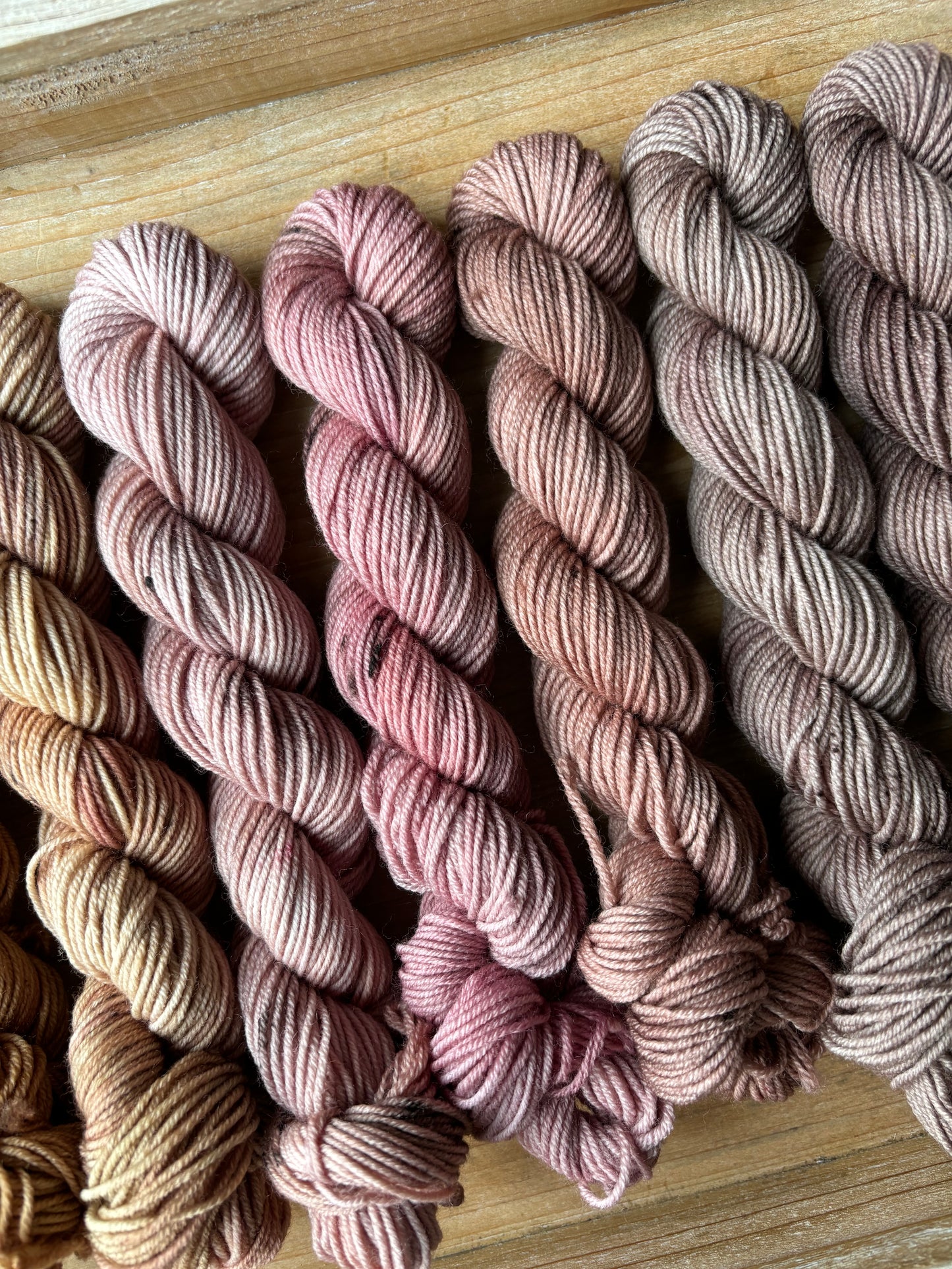 10 Skein Mini Yarn Fade - Squishy Sock Base