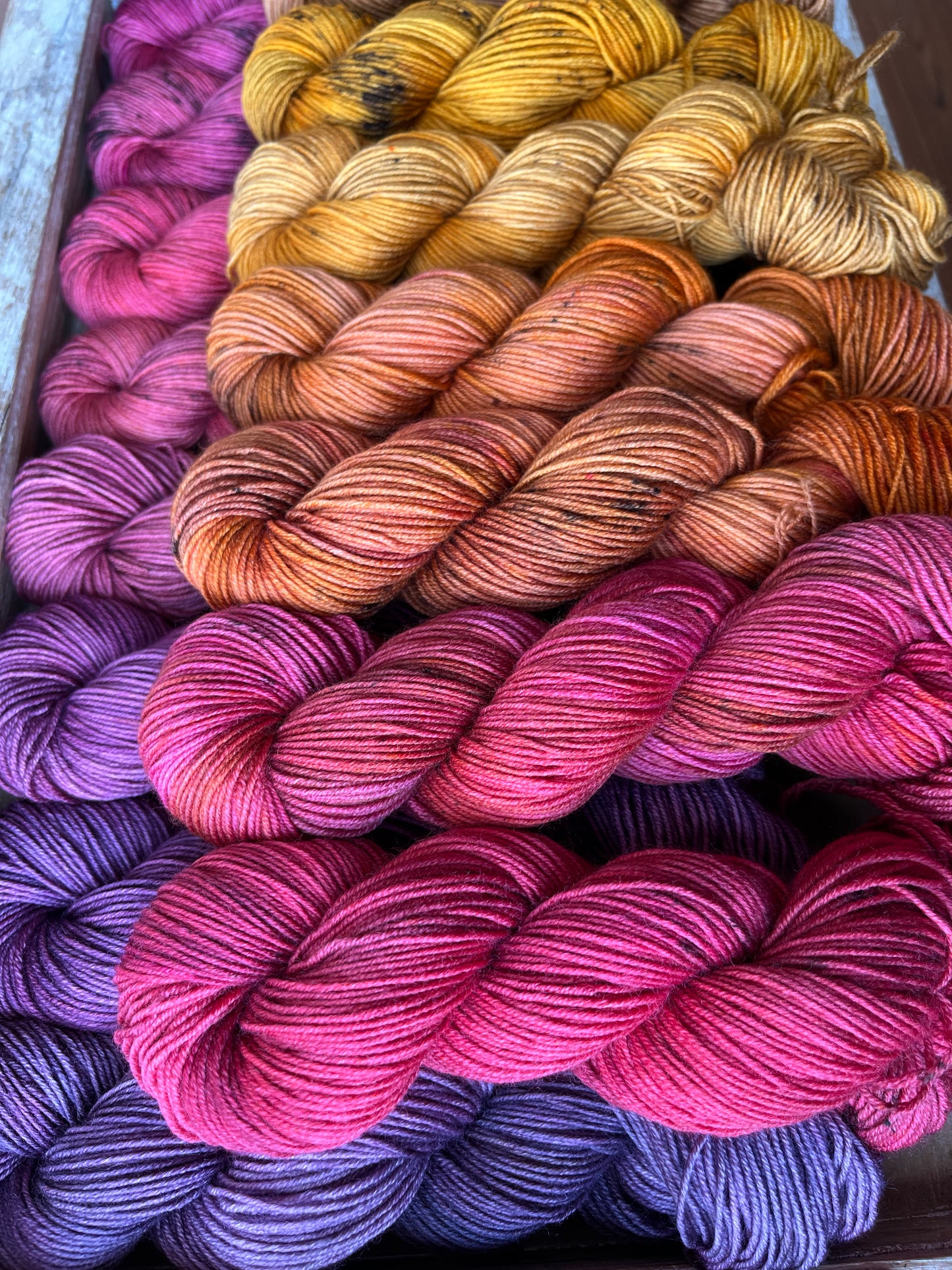 15 Skein Mini Yarn Fade - Squishy Sock Base