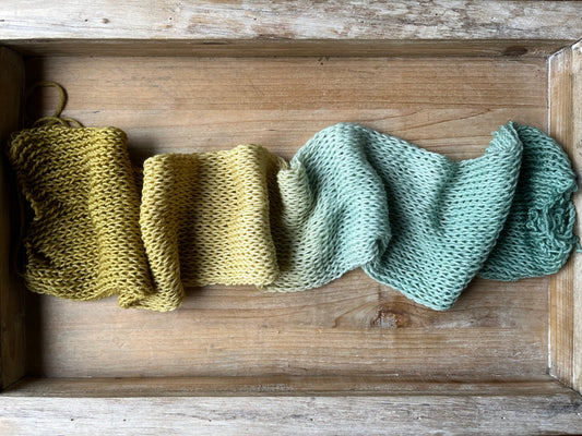 Hand Dyed Mini Yarn Gradient