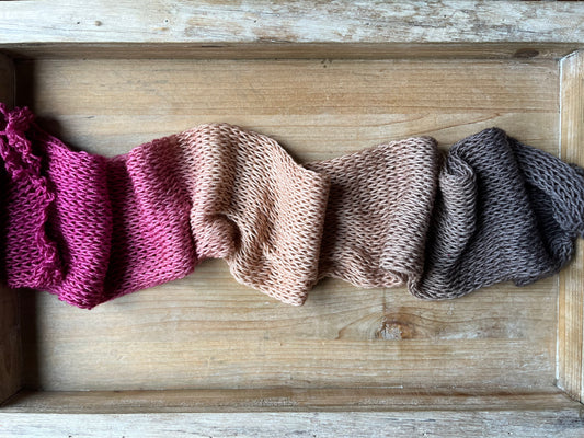 Hand Dyed Mini Yarn Gradient