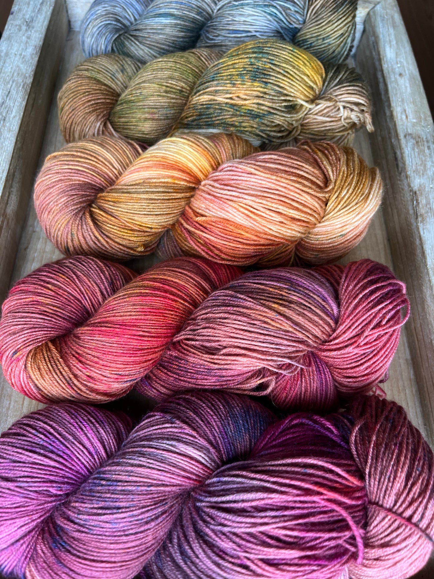 5 Skein Fade on Squishy Sock Base