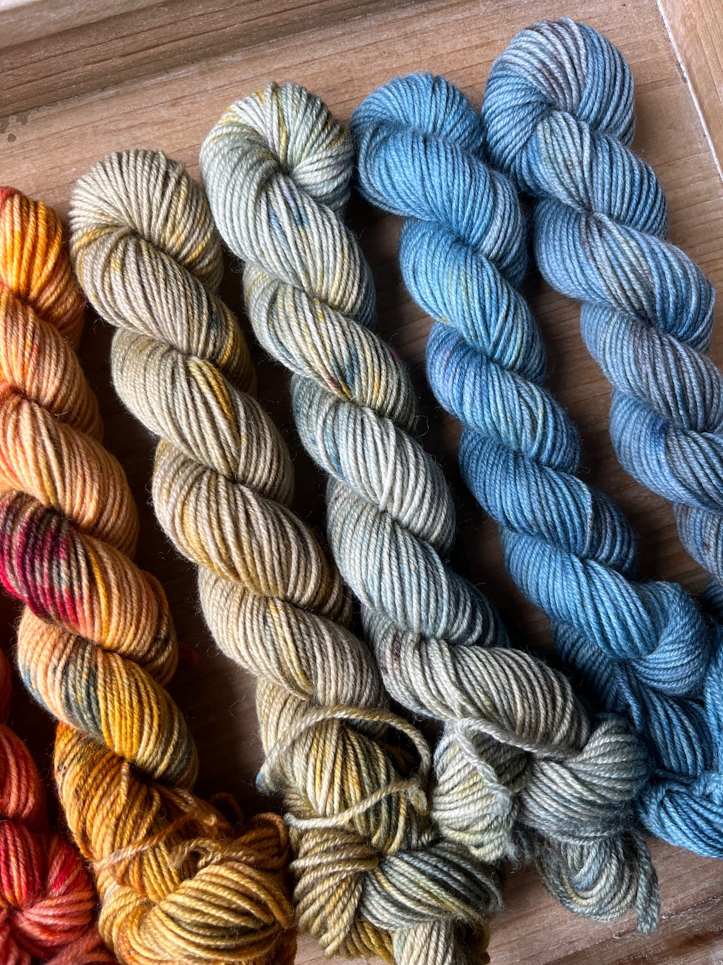10 Skein Mini Yarn Fade - Squishy Sock Base