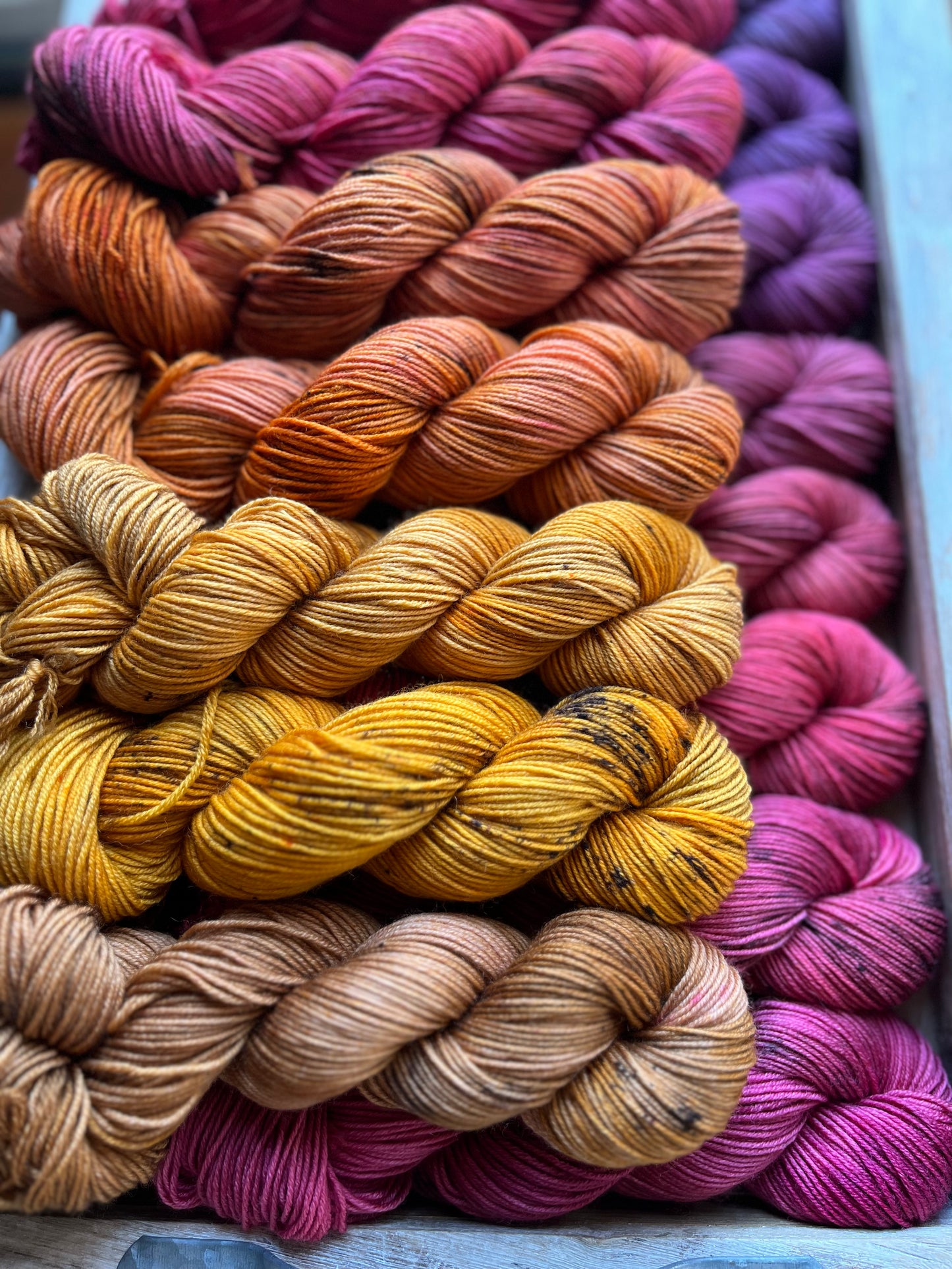 15 Skein Mini Yarn Fade - Squishy Sock Base