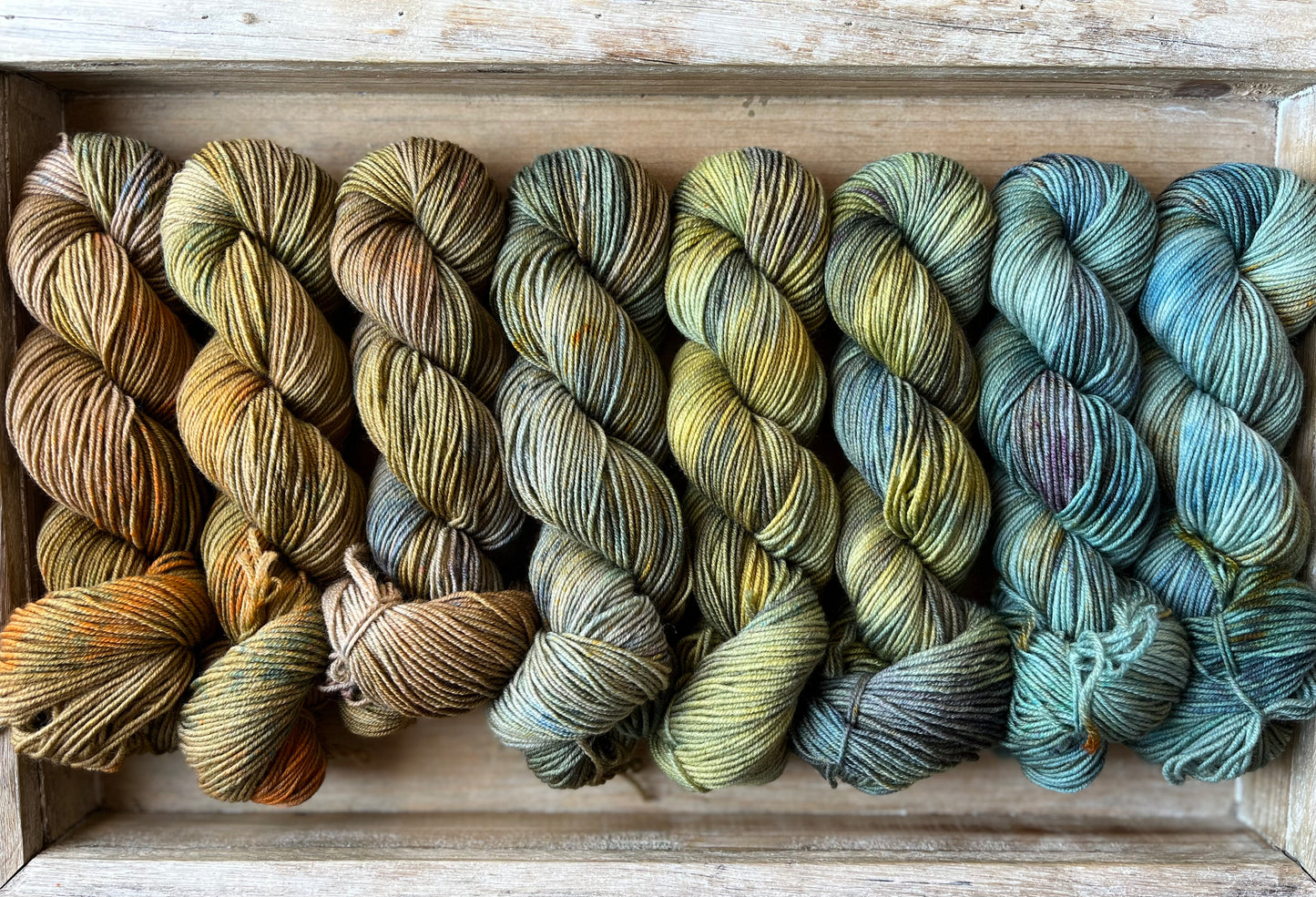 15 Skein Mini Yarn Fade - Squishy Sock Base