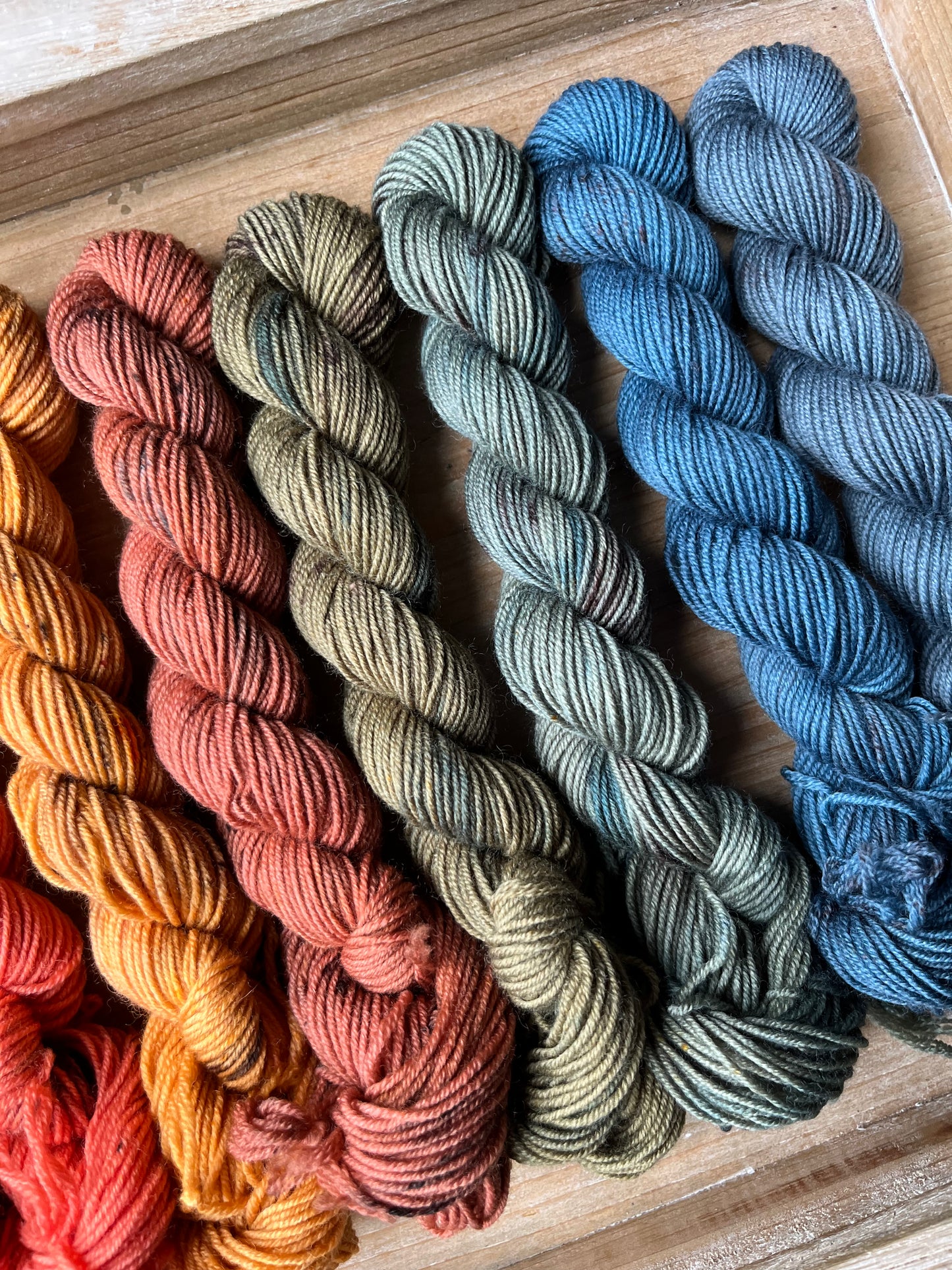 10 Skein Mini Yarn Fade - Squishy Sock Base