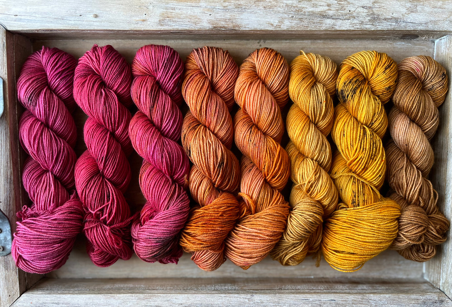 15 Skein Mini Yarn Fade - Squishy Sock Base