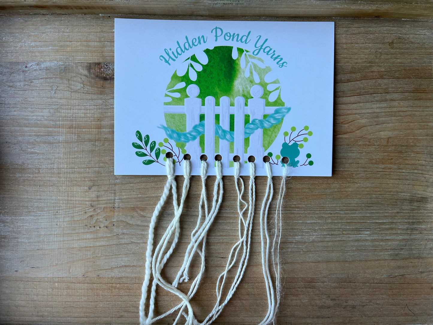Yarn Base Sampler Card